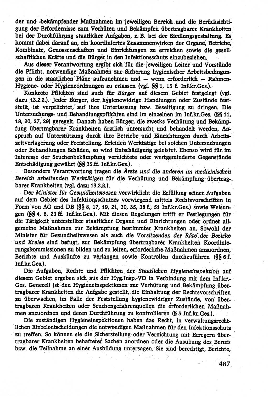 Verwaltungsrecht [Deutsche Demokratische Republik (DDR)], Lehrbuch 1979, Seite 487 (Verw.-R. DDR Lb. 1979, S. 487)