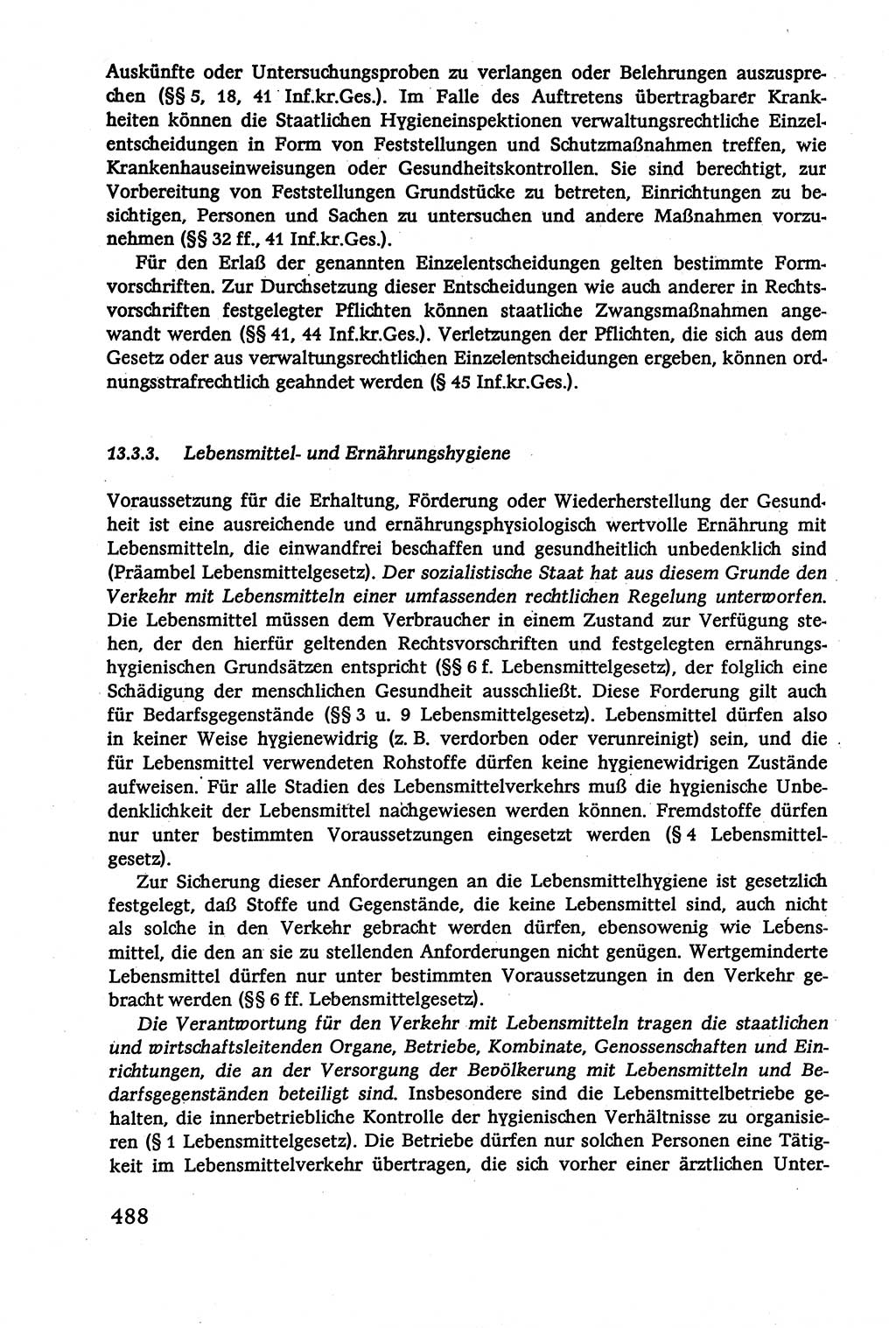 Verwaltungsrecht [Deutsche Demokratische Republik (DDR)], Lehrbuch 1979, Seite 488 (Verw.-R. DDR Lb. 1979, S. 488)