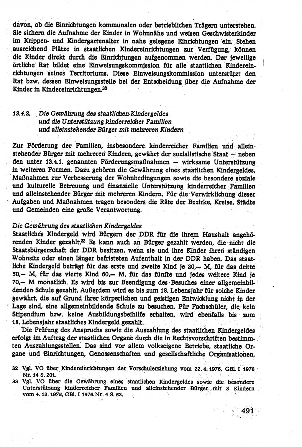 Verwaltungsrecht [Deutsche Demokratische Republik (DDR)], Lehrbuch 1979, Seite 491 (Verw.-R. DDR Lb. 1979, S. 491)