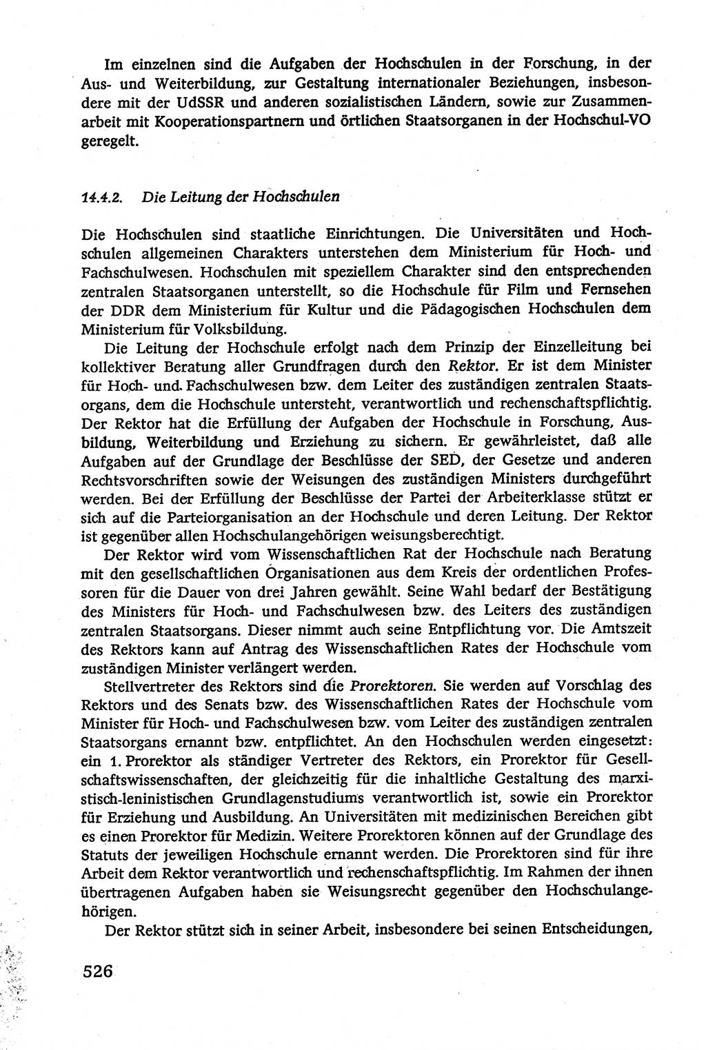 Verwaltungsrecht [Deutsche Demokratische Republik (DDR)], Lehrbuch 1979, Seite 526 (Verw.-R. DDR Lb. 1979, S. 526)