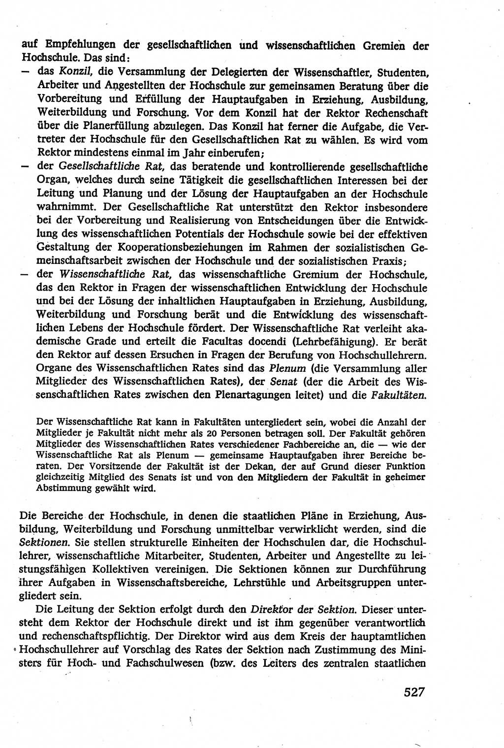 Verwaltungsrecht [Deutsche Demokratische Republik (DDR)], Lehrbuch 1979, Seite 527 (Verw.-R. DDR Lb. 1979, S. 527)