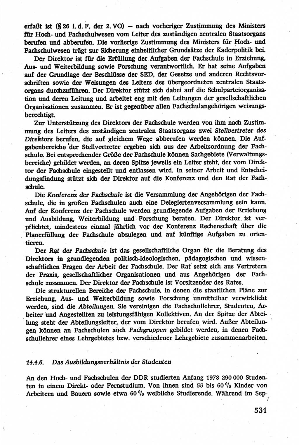 Verwaltungsrecht [Deutsche Demokratische Republik (DDR)], Lehrbuch 1979, Seite 531 (Verw.-R. DDR Lb. 1979, S. 531)