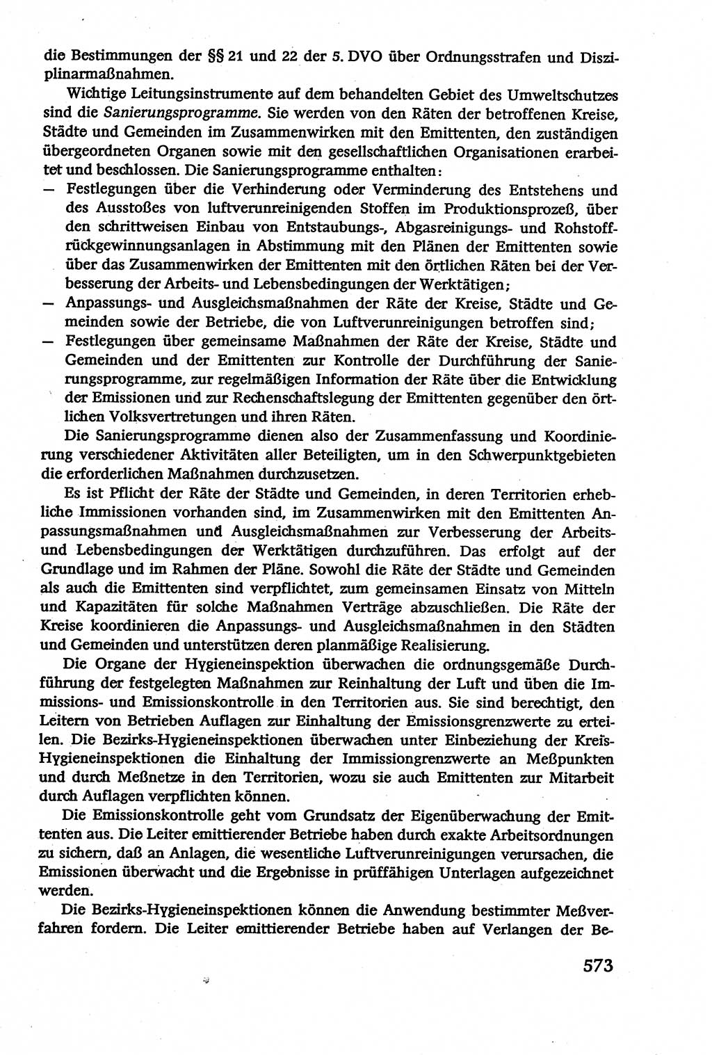 Verwaltungsrecht [Deutsche Demokratische Republik (DDR)], Lehrbuch 1979, Seite 573 (Verw.-R. DDR Lb. 1979, S. 573)