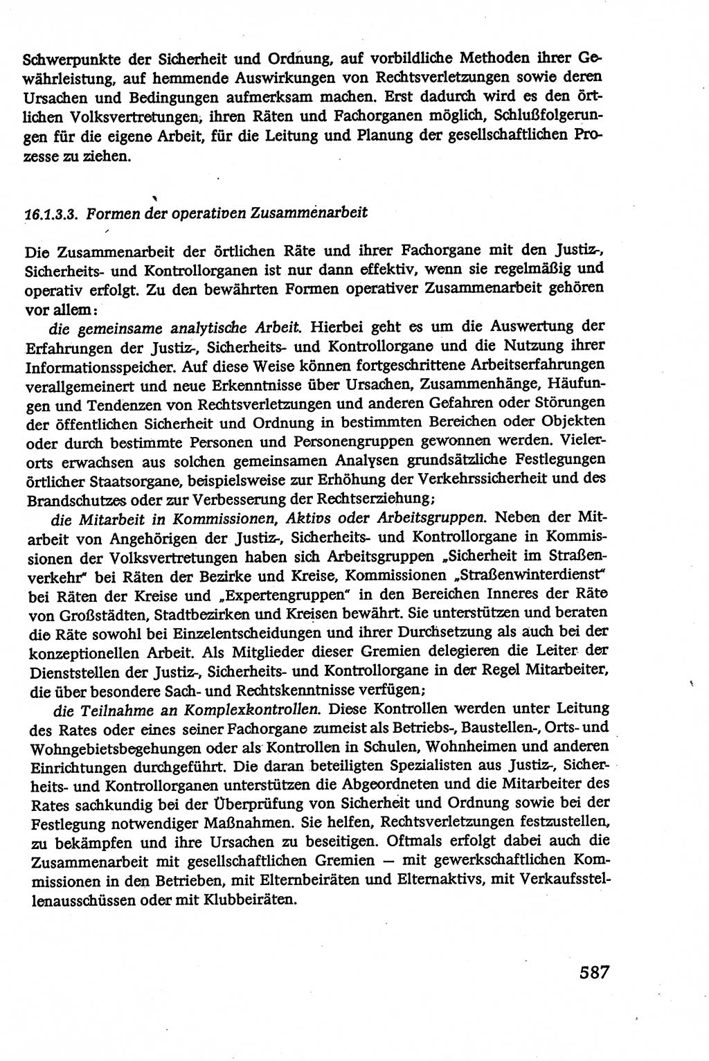Verwaltungsrecht [Deutsche Demokratische Republik (DDR)], Lehrbuch 1979, Seite 587 (Verw.-R. DDR Lb. 1979, S. 587)