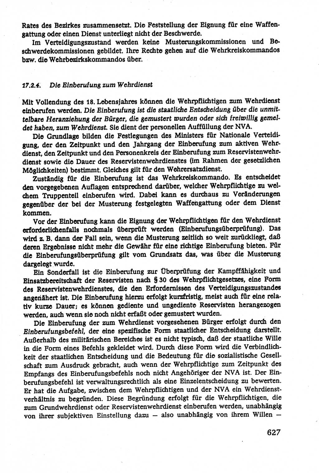 Verwaltungsrecht [Deutsche Demokratische Republik (DDR)], Lehrbuch 1979, Seite 627 (Verw.-R. DDR Lb. 1979, S. 627)