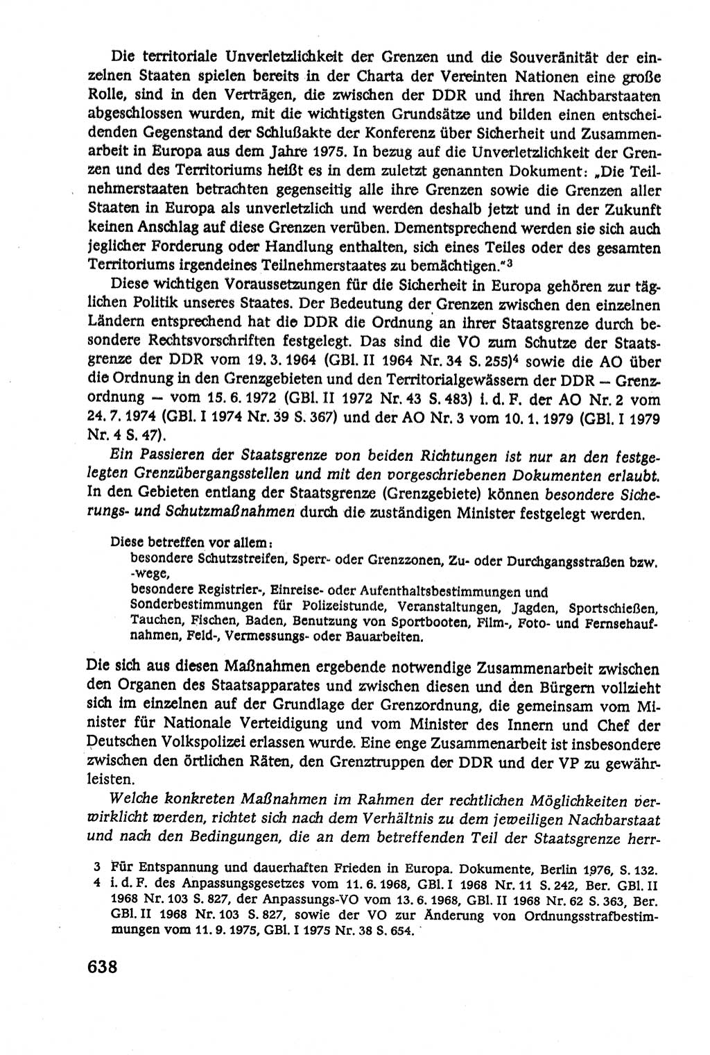 Verwaltungsrecht [Deutsche Demokratische Republik (DDR)], Lehrbuch 1979, Seite 638 (Verw.-R. DDR Lb. 1979, S. 638)