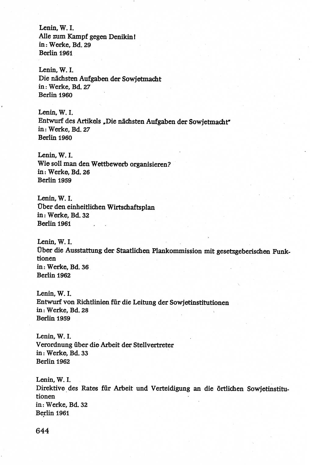 Verwaltungsrecht [Deutsche Demokratische Republik (DDR)], Lehrbuch 1979, Seite 644 (Verw.-R. DDR Lb. 1979, S. 644)