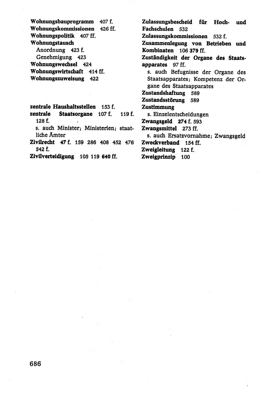 Verwaltungsrecht [Deutsche Demokratische Republik (DDR)], Lehrbuch 1979, Seite 686 (Verw.-R. DDR Lb. 1979, S. 686)
