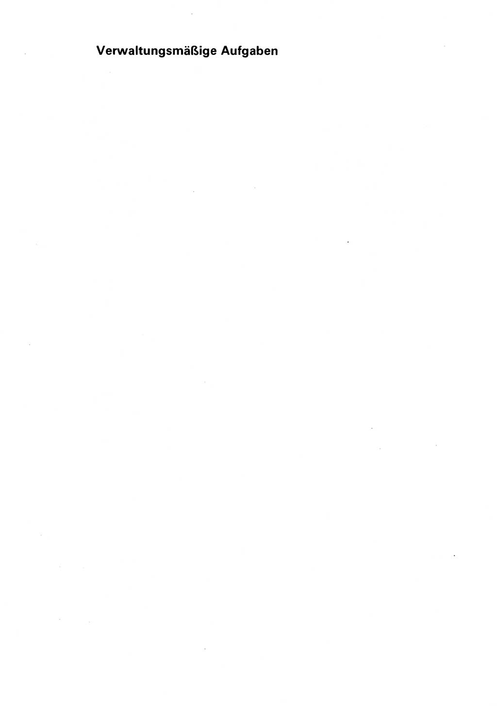 Verwaltungsmäßige Aufgaben beim Vollzug der Untersuchungshaft (U-Haft) sowie der Strafen mit Freiheitsentzug (SV) [Deutsche Demokratische Republik (DDR)] 1980, Seite 1 (Aufg. Vollz. U-Haft SV DDR 1980, S. 1)
