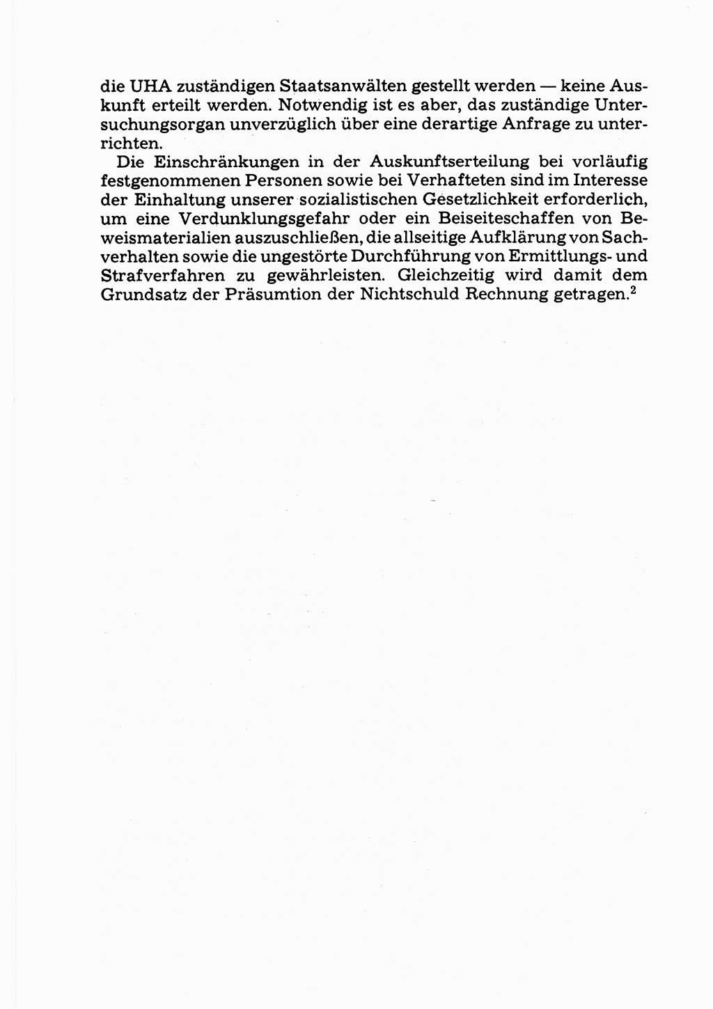 Verwaltungsmäßige Aufgaben beim Vollzug der Untersuchungshaft (U-Haft) sowie der Strafen mit Freiheitsentzug (SV) [Deutsche Demokratische Republik (DDR)] 1980, Seite 19 (Aufg. Vollz. U-Haft SV DDR 1980, S. 19)