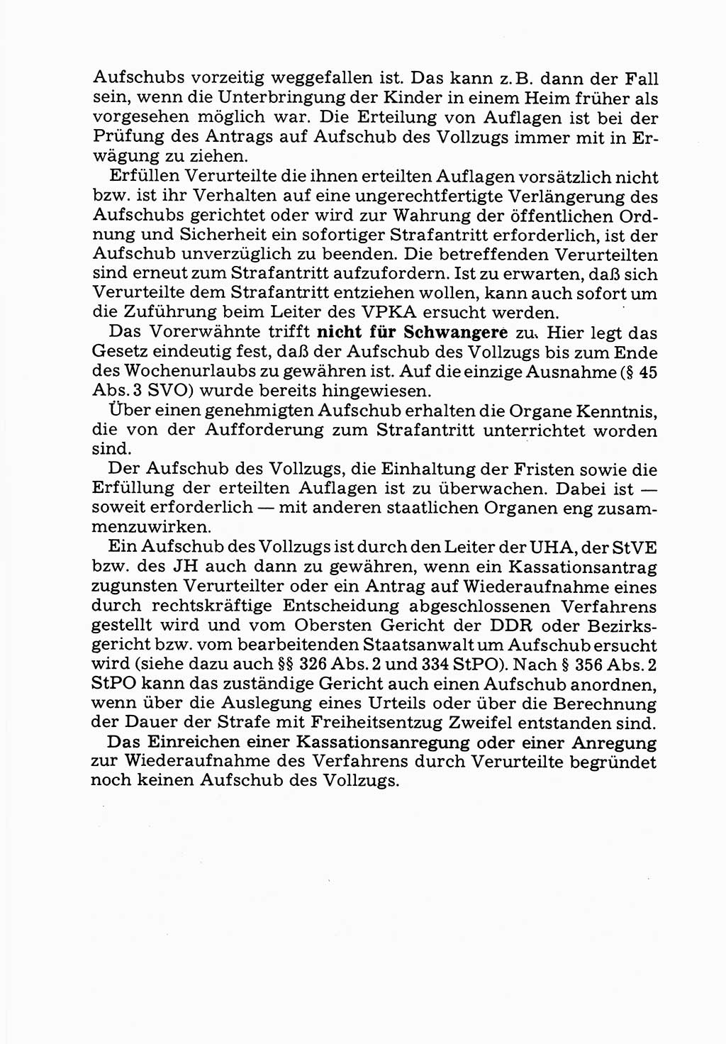 Verwaltungsmäßige Aufgaben beim Vollzug der Untersuchungshaft (U-Haft) sowie der Strafen mit Freiheitsentzug (SV) [Deutsche Demokratische Republik (DDR)] 1980, Seite 35 (Aufg. Vollz. U-Haft SV DDR 1980, S. 35)