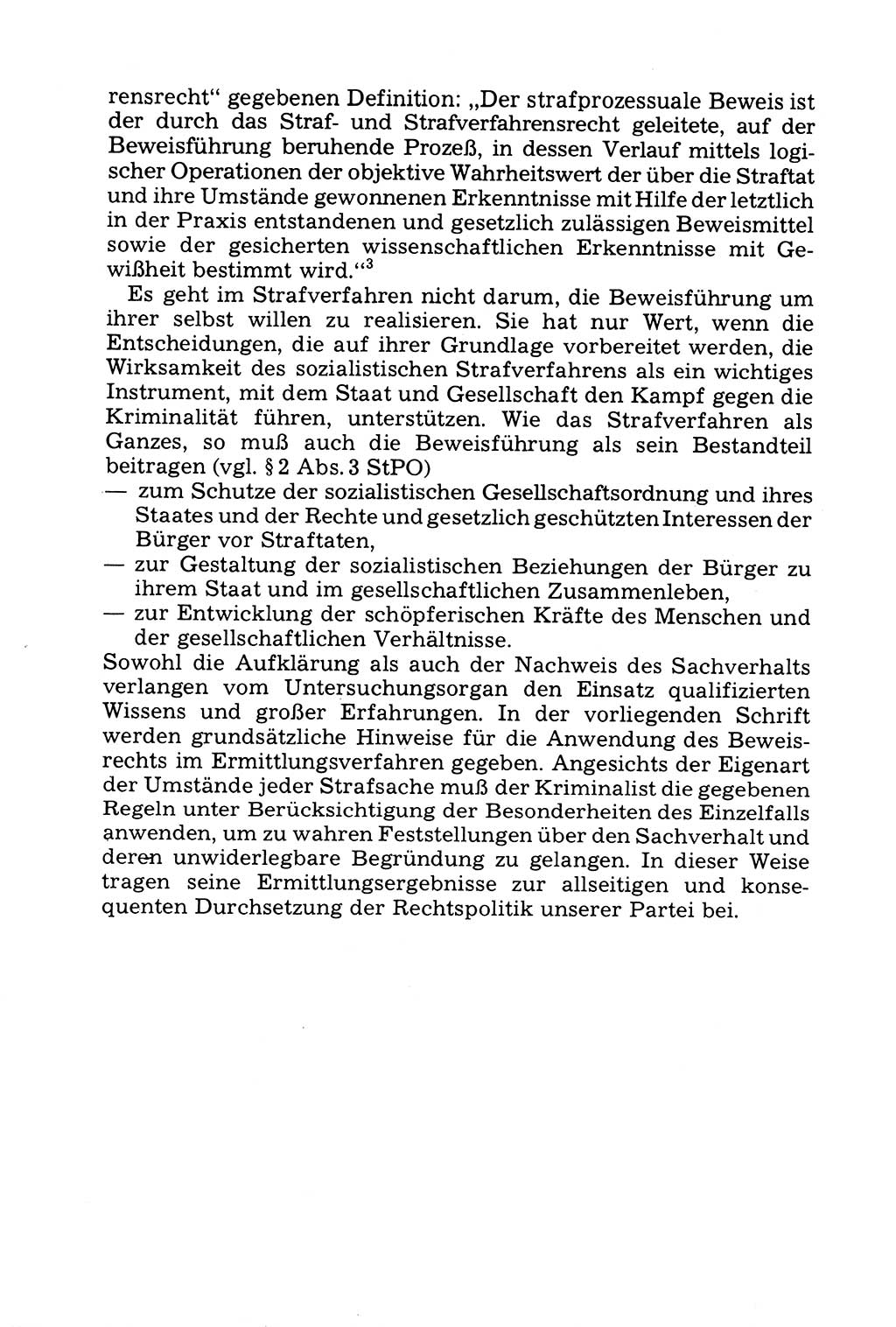 Grundfragen der Beweisführung im Ermittlungsverfahren [Deutsche Demokratische Republik (DDR)] 1980, Seite 14 (Bws.-Fhrg. EV DDR 1980, S. 14)