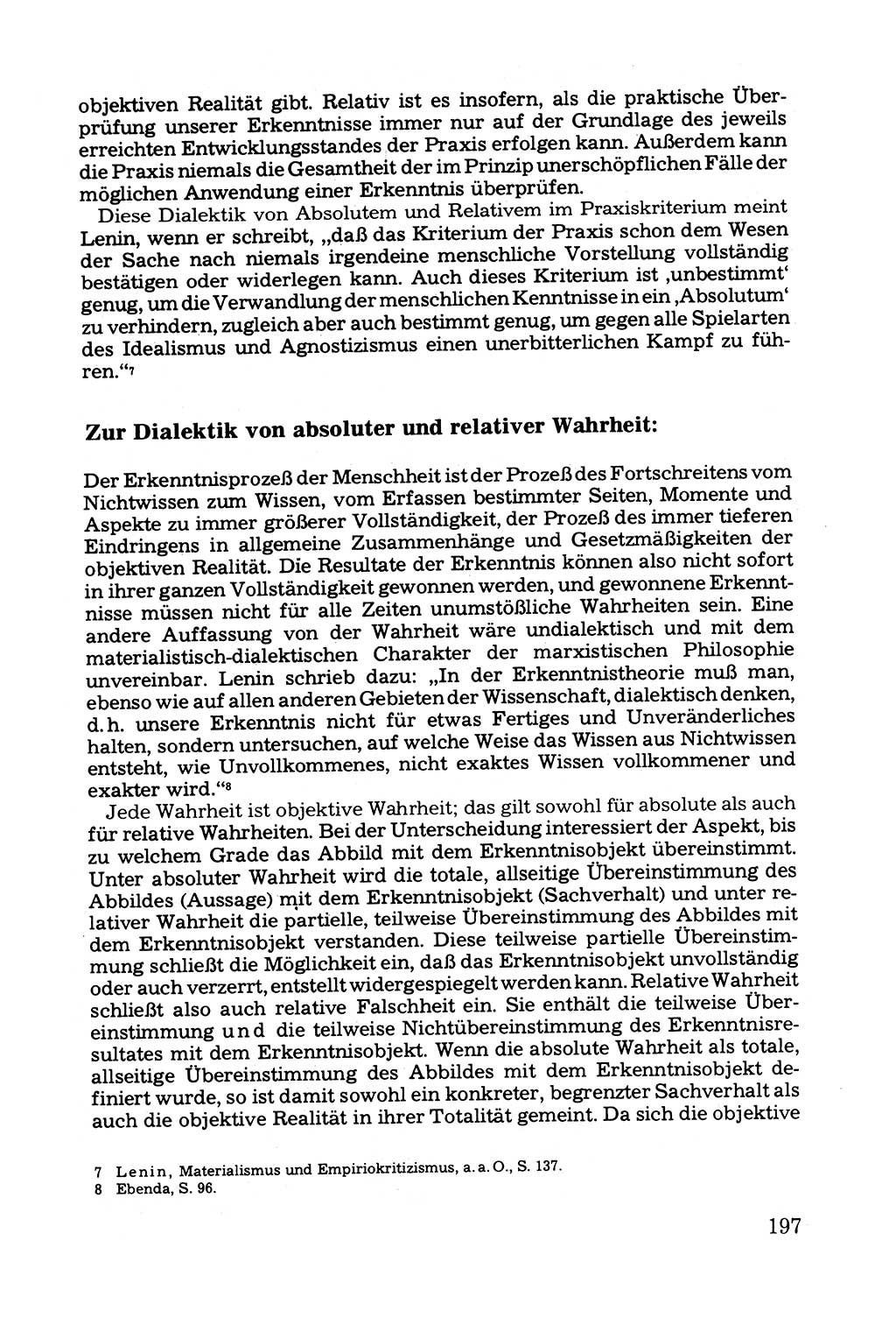 Grundfragen der Beweisführung im Ermittlungsverfahren [Deutsche Demokratische Republik (DDR)] 1980, Seite 197 (Bws.-Fhrg. EV DDR 1980, S. 197)