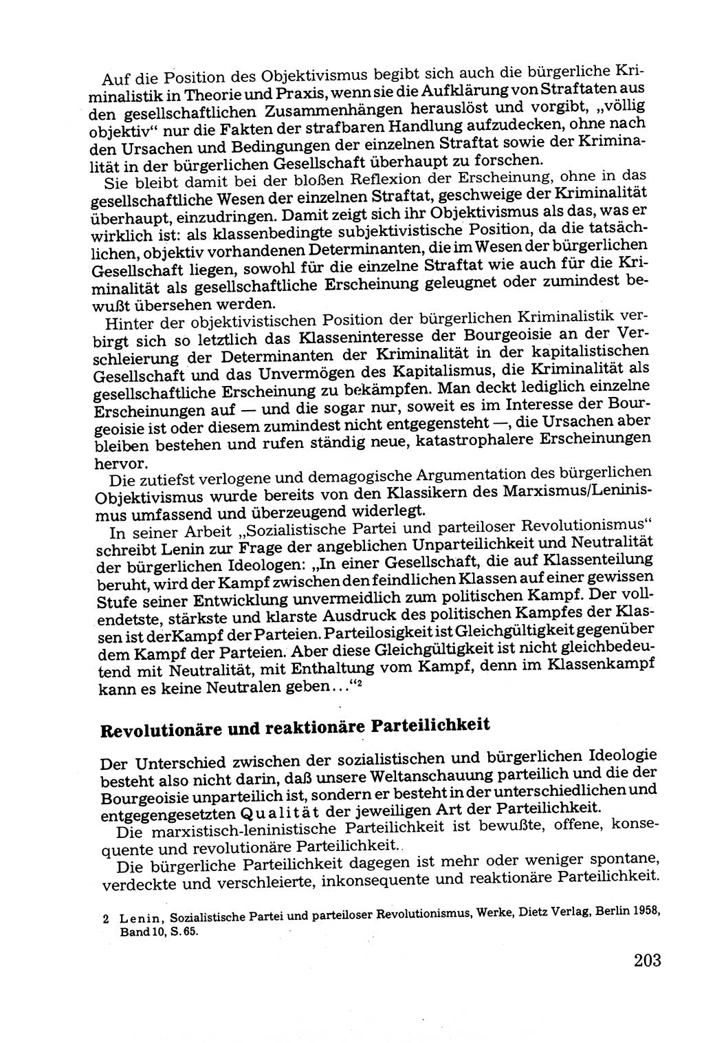 Grundfragen der Beweisführung im Ermittlungsverfahren [Deutsche Demokratische Republik (DDR)] 1980, Seite 203 (Bws.-Fhrg. EV DDR 1980, S. 203)