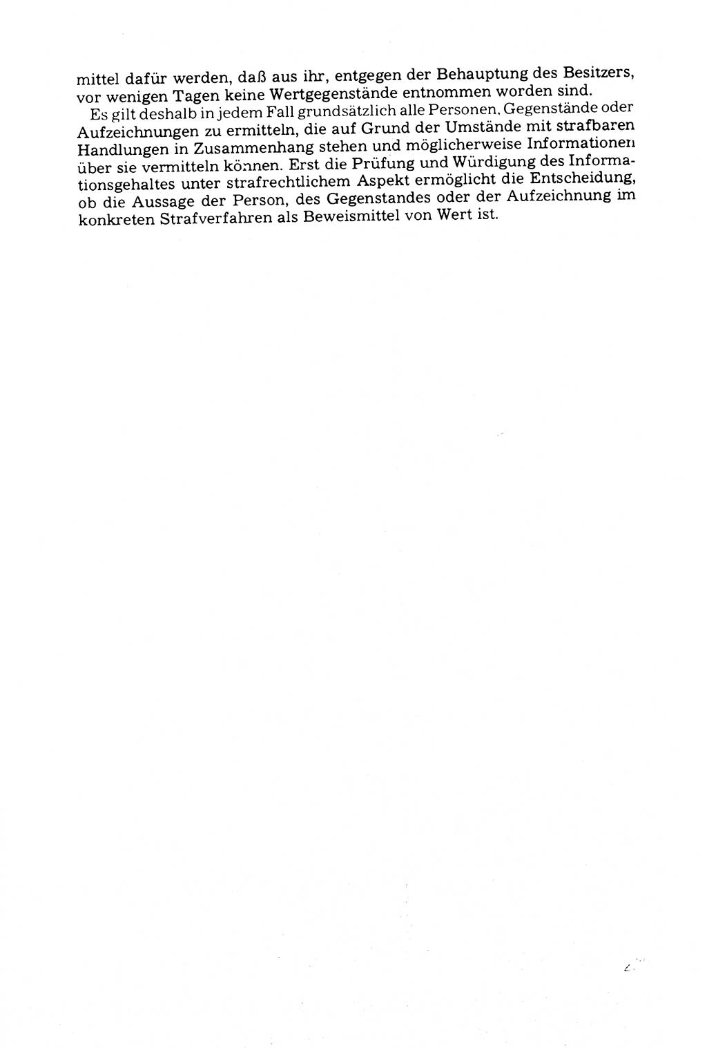 Grundfragen der Beweisführung im Ermittlungsverfahren [Deutsche Demokratische Republik (DDR)] 1980, Seite 233 (Bws.-Fhrg. EV DDR 1980, S. 233)
