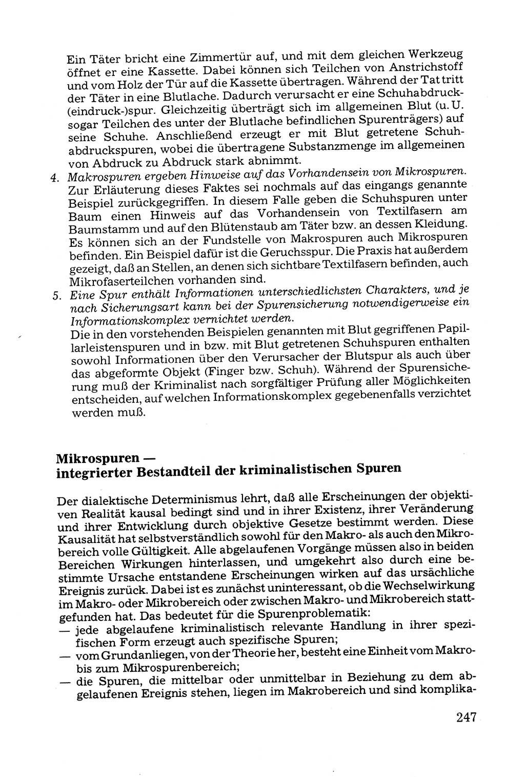 Grundfragen der Beweisführung im Ermittlungsverfahren [Deutsche Demokratische Republik (DDR)] 1980, Seite 247 (Bws.-Fhrg. EV DDR 1980, S. 247)