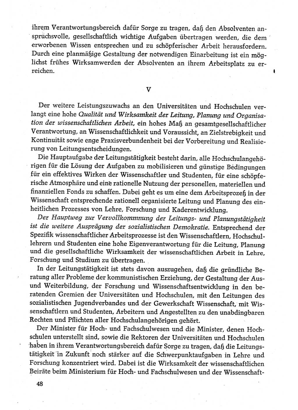 Dokumente der Sozialistischen Einheitspartei Deutschlands (SED) [Deutsche Demokratische Republik (DDR)] 1980-1981, Seite 48 (Dok. SED DDR 1980-1981, S. 48)