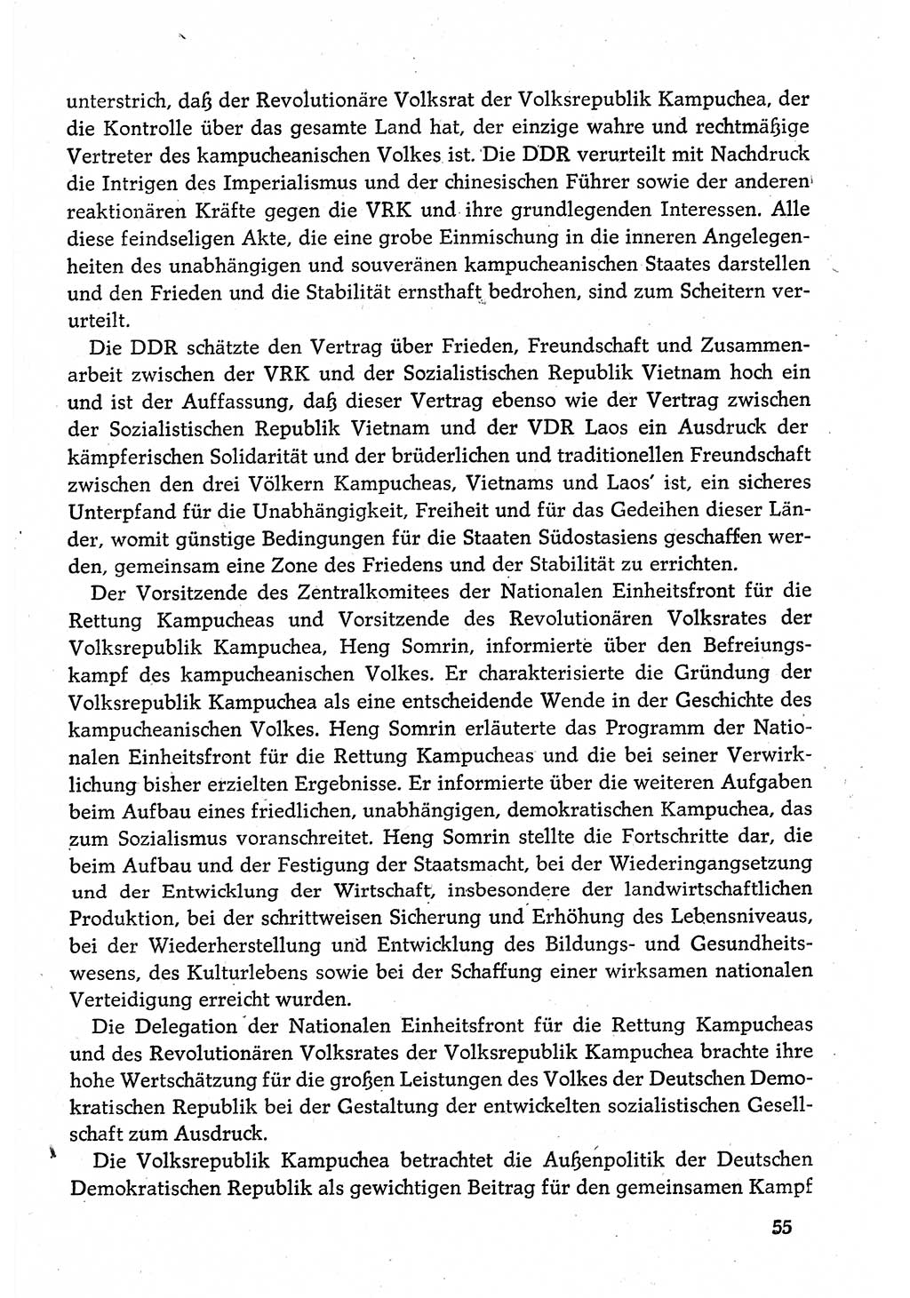 Dokumente der Sozialistischen Einheitspartei Deutschlands (SED) [Deutsche Demokratische Republik (DDR)] 1980-1981, Seite 55 (Dok. SED DDR 1980-1981, S. 55)