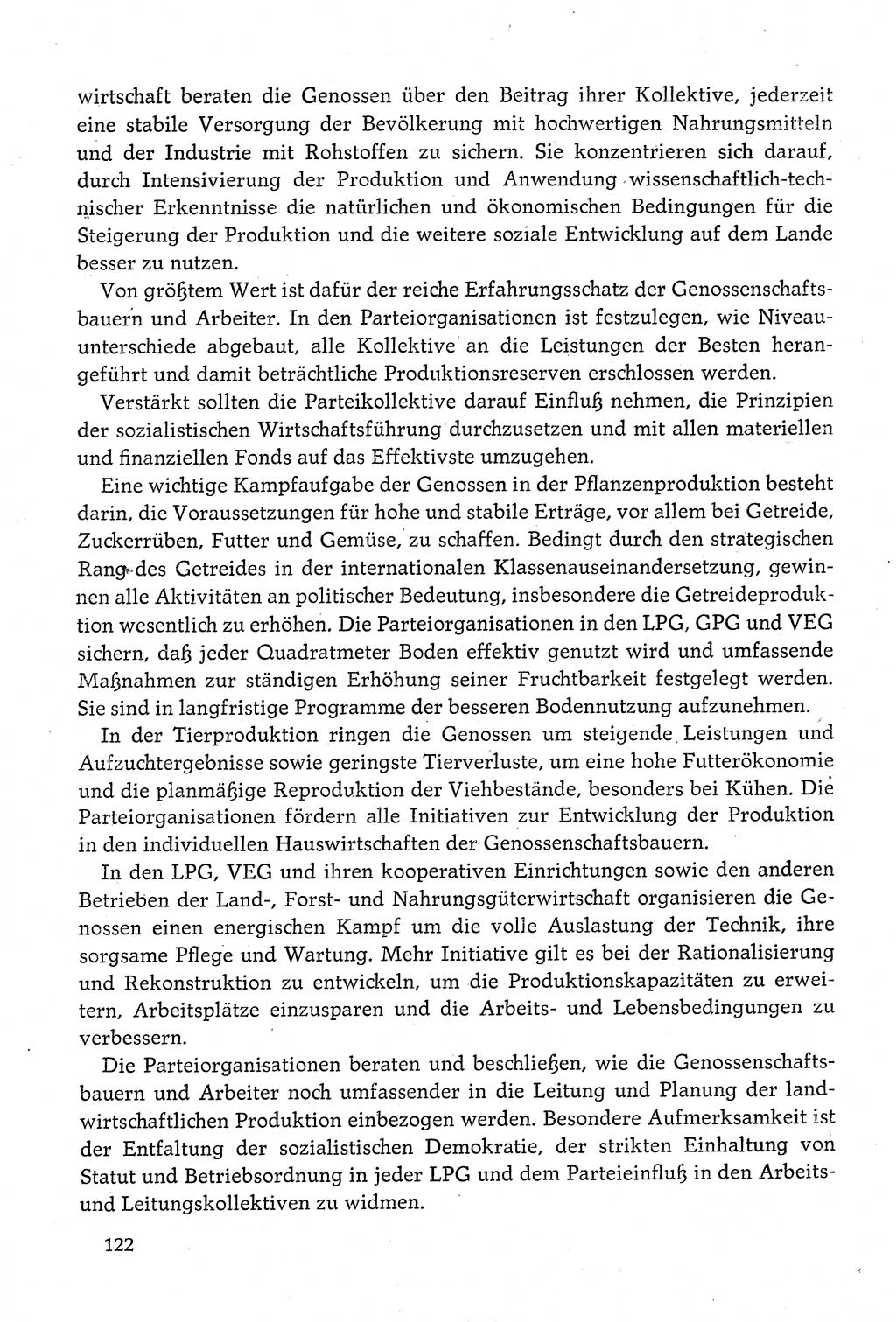 Dokumente der Sozialistischen Einheitspartei Deutschlands (SED) [Deutsche Demokratische Republik (DDR)] 1980-1981, Seite 122 (Dok. SED DDR 1980-1981, S. 122)