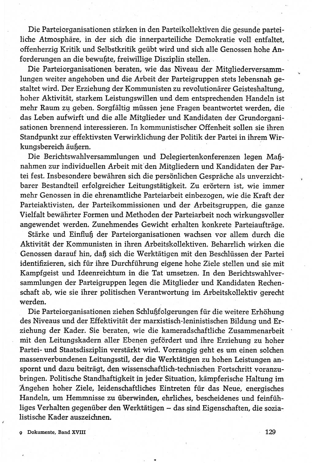 Dokumente der Sozialistischen Einheitspartei Deutschlands (SED) [Deutsche Demokratische Republik (DDR)] 1980-1981, Seite 129 (Dok. SED DDR 1980-1981, S. 129)