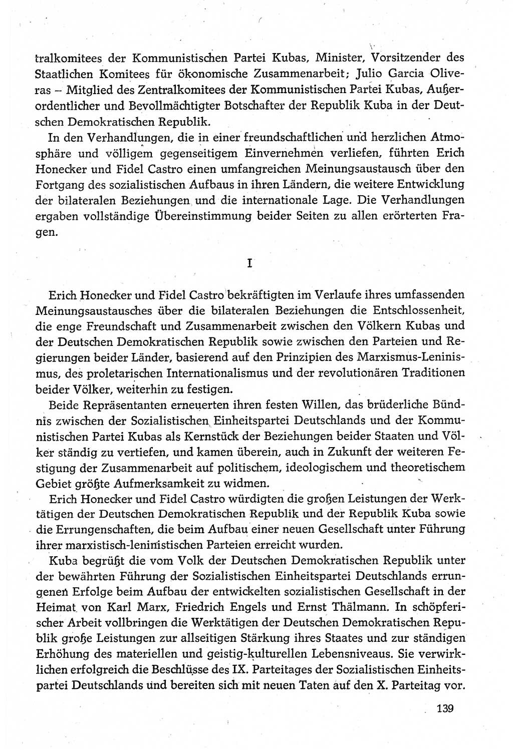 Dokumente der Sozialistischen Einheitspartei Deutschlands (SED) [Deutsche Demokratische Republik (DDR)] 1980-1981, Seite 139 (Dok. SED DDR 1980-1981, S. 139)