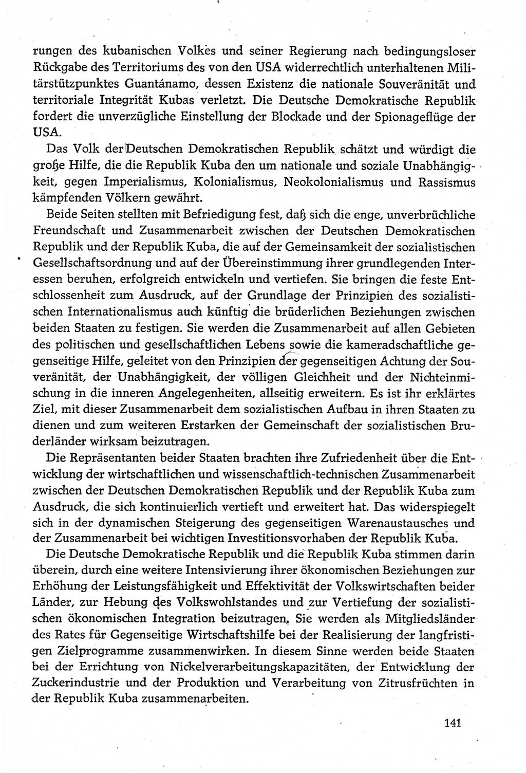 Dokumente der Sozialistischen Einheitspartei Deutschlands (SED) [Deutsche Demokratische Republik (DDR)] 1980-1981, Seite 141 (Dok. SED DDR 1980-1981, S. 141)