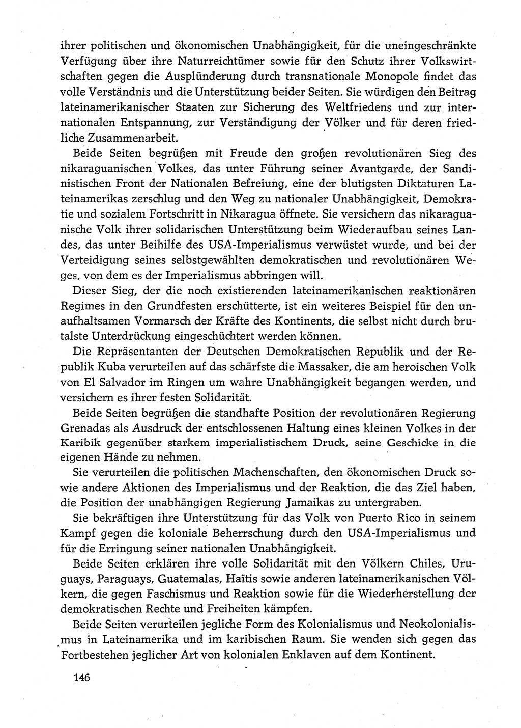 Dokumente der Sozialistischen Einheitspartei Deutschlands (SED) [Deutsche Demokratische Republik (DDR)] 1980-1981, Seite 146 (Dok. SED DDR 1980-1981, S. 146)