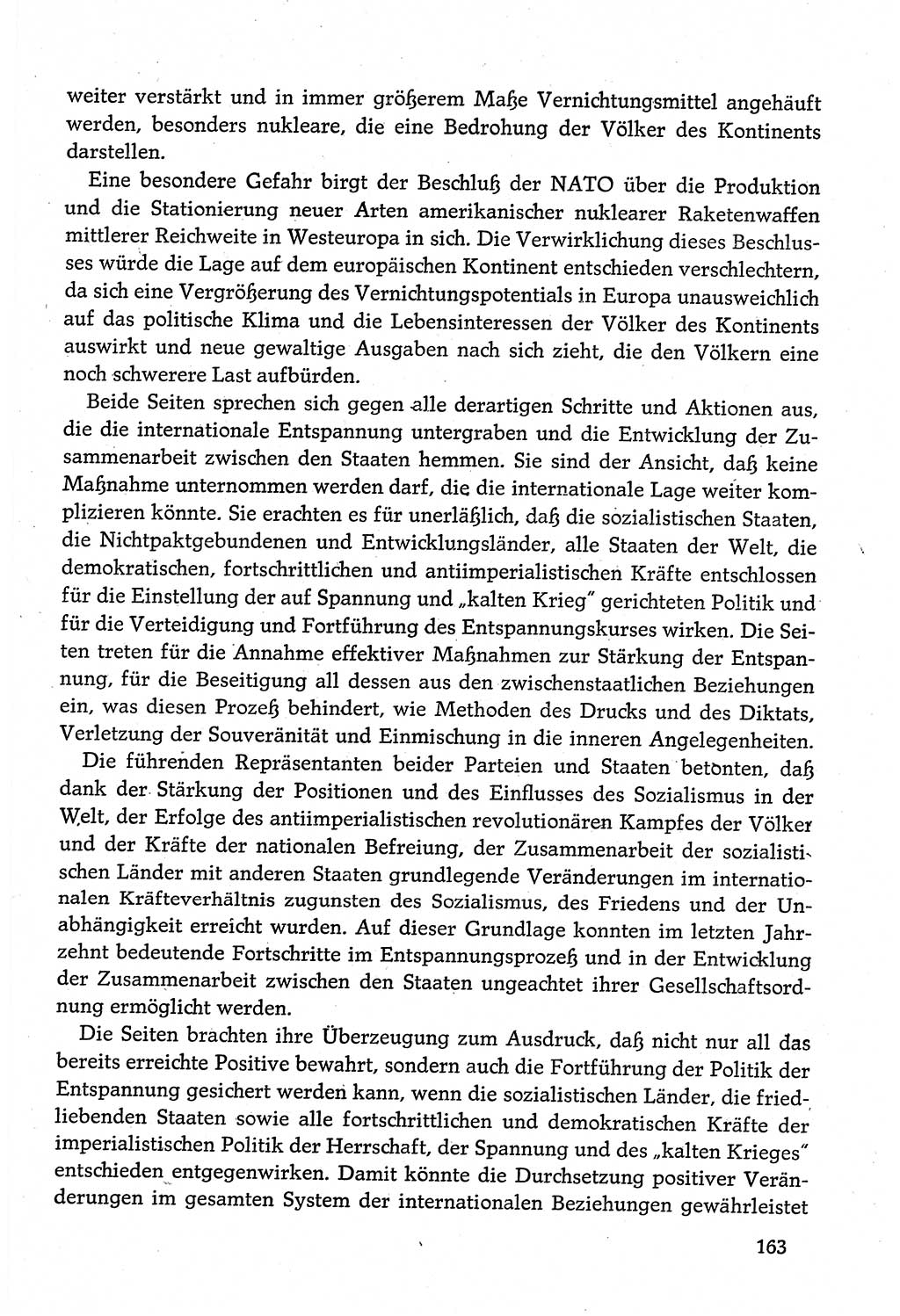 Dokumente der Sozialistischen Einheitspartei Deutschlands (SED) [Deutsche Demokratische Republik (DDR)] 1980-1981, Seite 163 (Dok. SED DDR 1980-1981, S. 163)