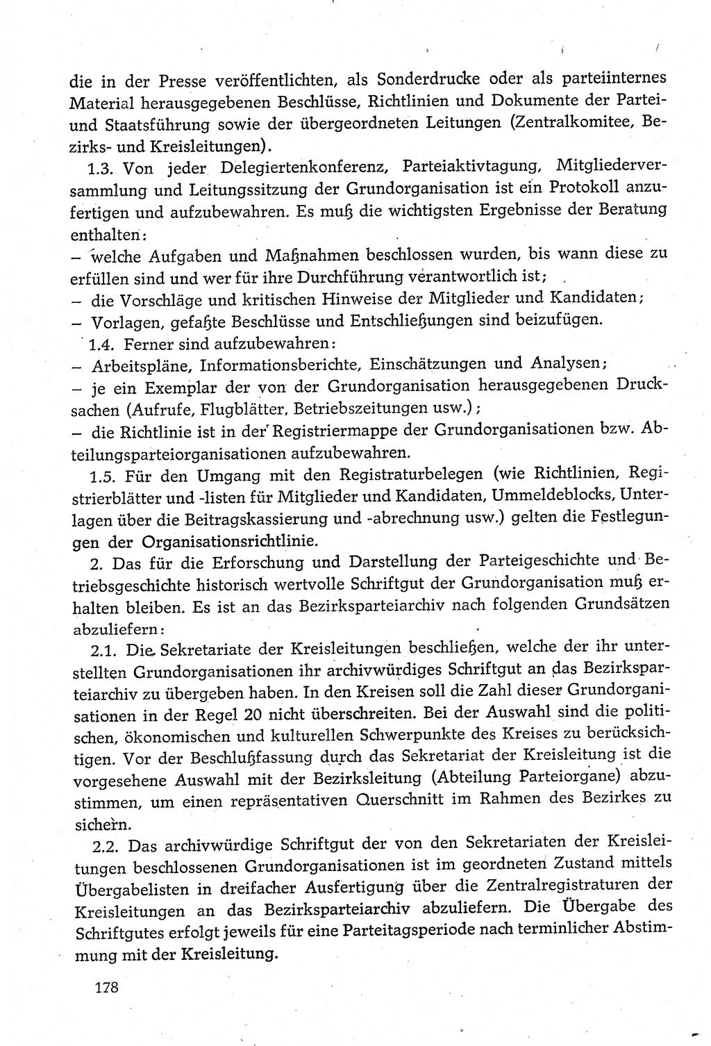 Dokumente der Sozialistischen Einheitspartei Deutschlands (SED) [Deutsche Demokratische Republik (DDR)] 1980-1981, Seite 178 (Dok. SED DDR 1980-1981, S. 178)