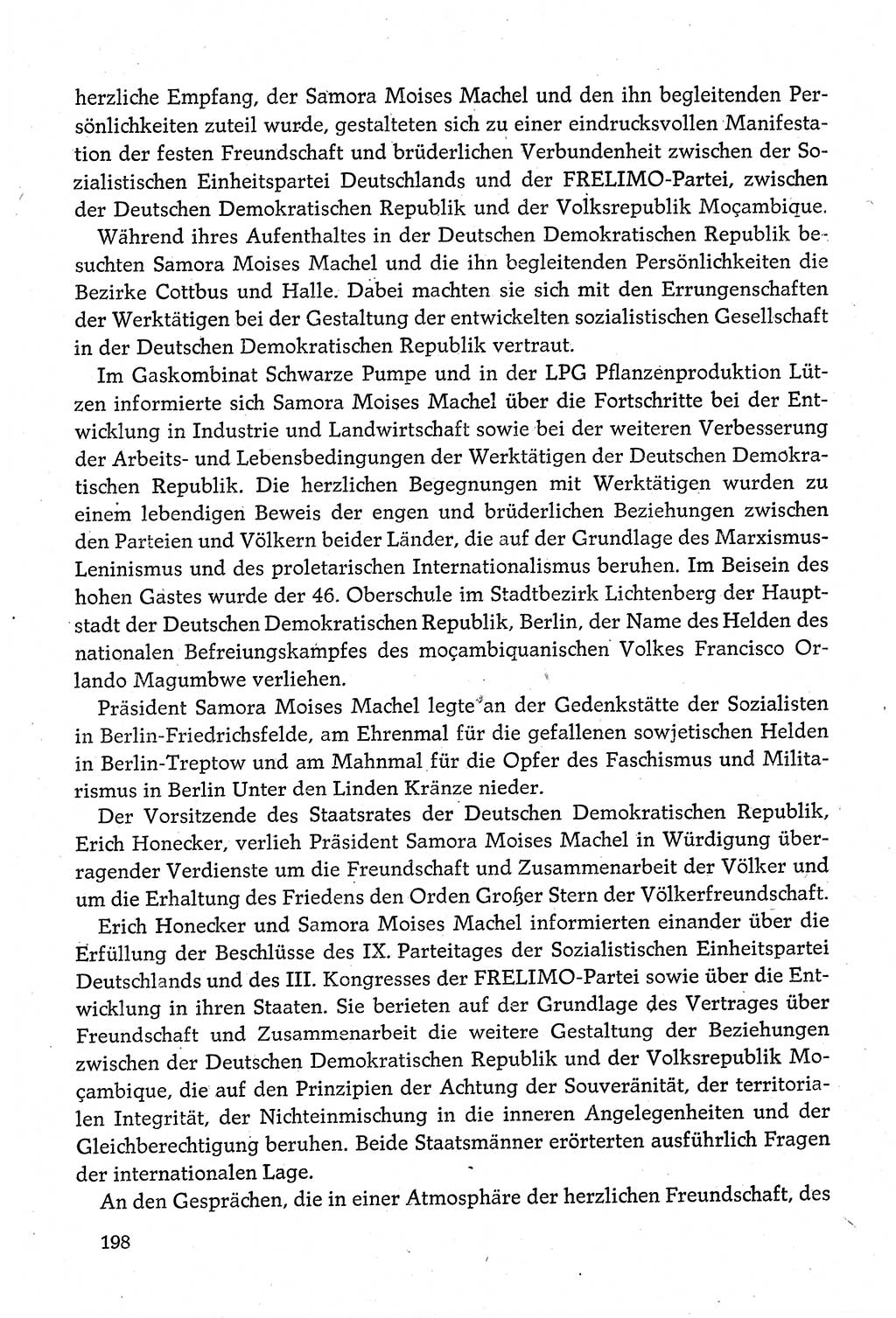 Dokumente der Sozialistischen Einheitspartei Deutschlands (SED) [Deutsche Demokratische Republik (DDR)] 1980-1981, Seite 198 (Dok. SED DDR 1980-1981, S. 198)
