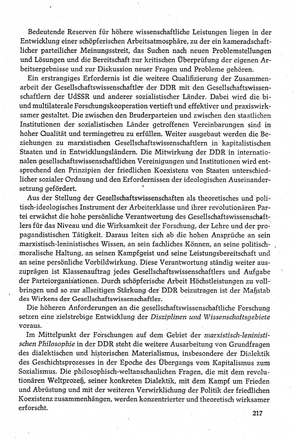 Dokumente der Sozialistischen Einheitspartei Deutschlands (SED) [Deutsche Demokratische Republik (DDR)] 1980-1981, Seite 217 (Dok. SED DDR 1980-1981, S. 217)