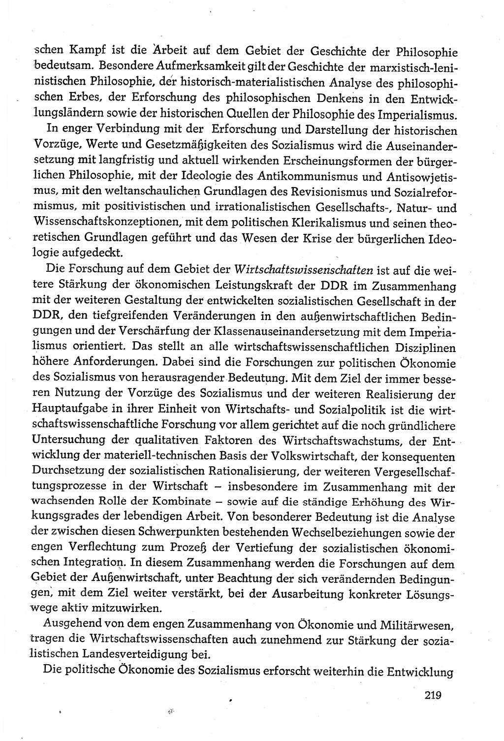Dokumente der Sozialistischen Einheitspartei Deutschlands (SED) [Deutsche Demokratische Republik (DDR)] 1980-1981, Seite 219 (Dok. SED DDR 1980-1981, S. 219)