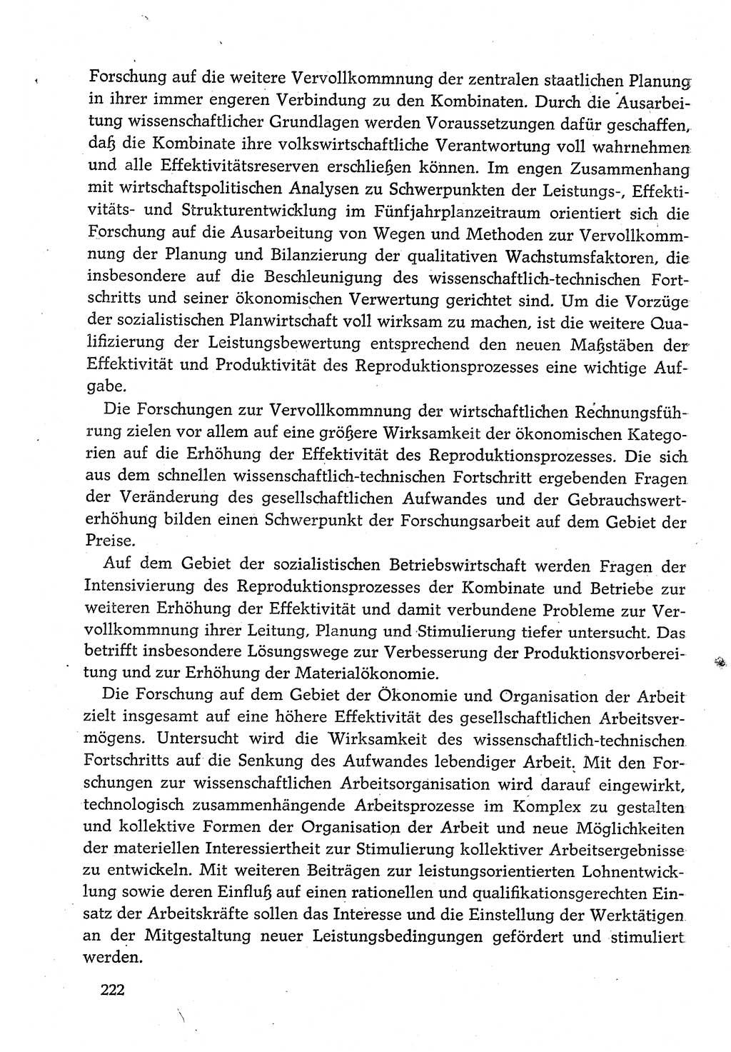 Dokumente der Sozialistischen Einheitspartei Deutschlands (SED) [Deutsche Demokratische Republik (DDR)] 1980-1981, Seite 222 (Dok. SED DDR 1980-1981, S. 222)