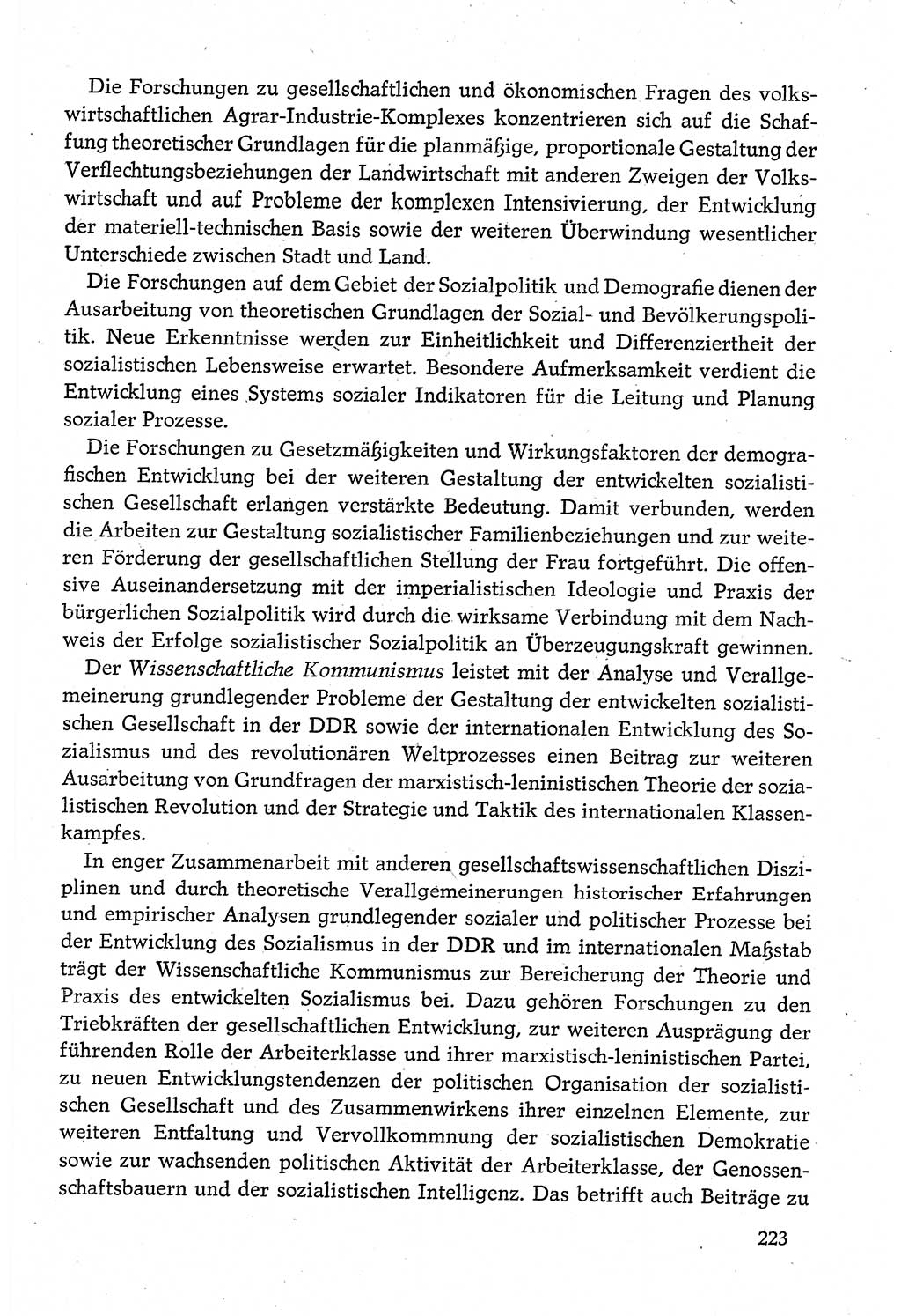 Dokumente der Sozialistischen Einheitspartei Deutschlands (SED) [Deutsche Demokratische Republik (DDR)] 1980-1981, Seite 223 (Dok. SED DDR 1980-1981, S. 223)