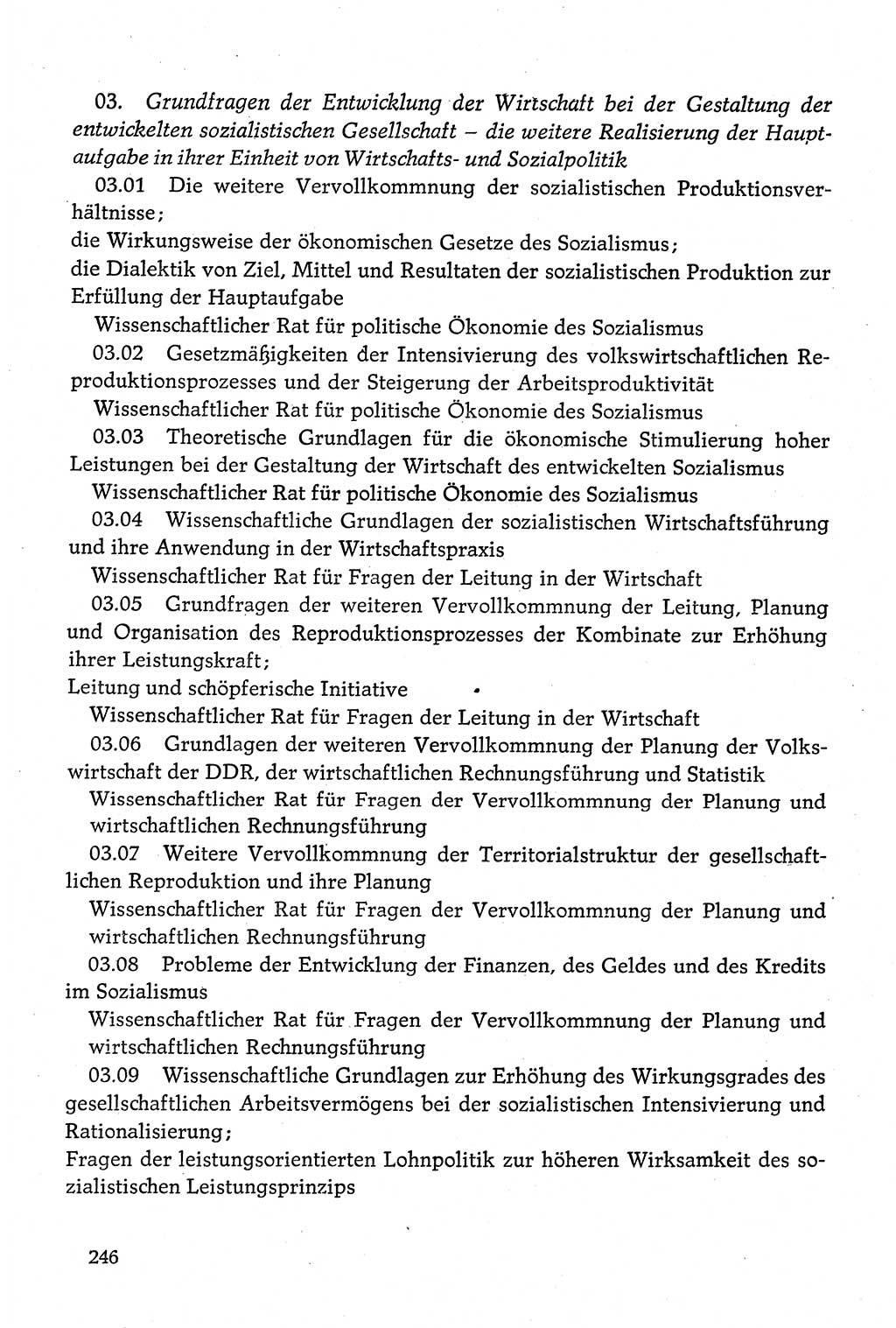 Dokumente der Sozialistischen Einheitspartei Deutschlands (SED) [Deutsche Demokratische Republik (DDR)] 1980-1981, Seite 246 (Dok. SED DDR 1980-1981, S. 246)