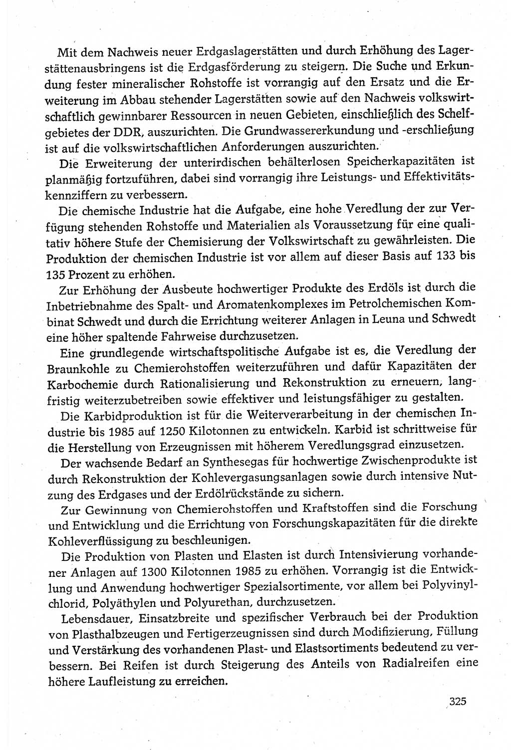 Dokumente der Sozialistischen Einheitspartei Deutschlands (SED) [Deutsche Demokratische Republik (DDR)] 1980-1981, Seite 325 (Dok. SED DDR 1980-1981, S. 325)