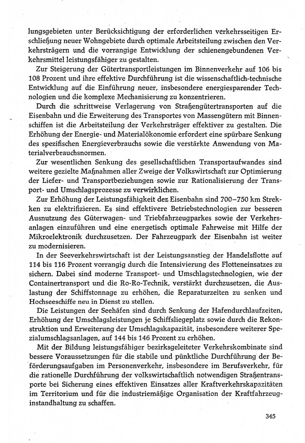 Dokumente der Sozialistischen Einheitspartei Deutschlands (SED) [Deutsche Demokratische Republik (DDR)] 1980-1981, Seite 345 (Dok. SED DDR 1980-1981, S. 345)