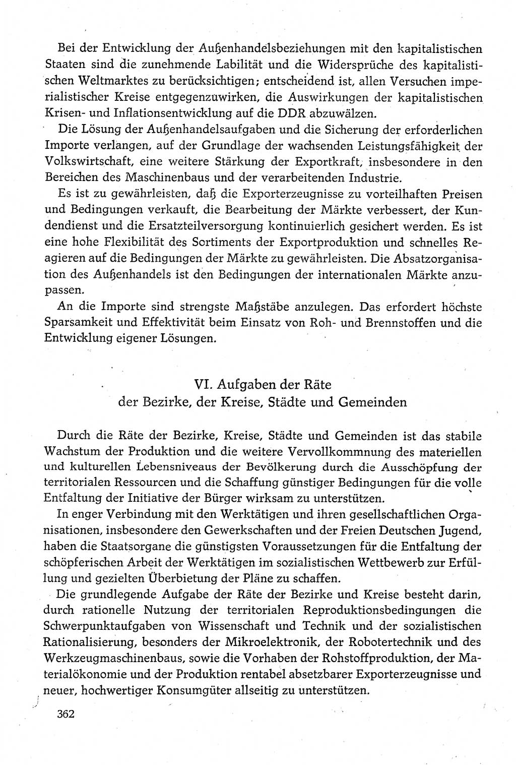 Dokumente der Sozialistischen Einheitspartei Deutschlands (SED) [Deutsche Demokratische Republik (DDR)] 1980-1981, Seite 362 (Dok. SED DDR 1980-1981, S. 362)