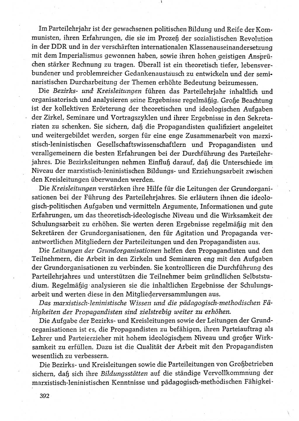 Dokumente der Sozialistischen Einheitspartei Deutschlands (SED) [Deutsche Demokratische Republik (DDR)] 1980-1981, Seite 392 (Dok. SED DDR 1980-1981, S. 392)
