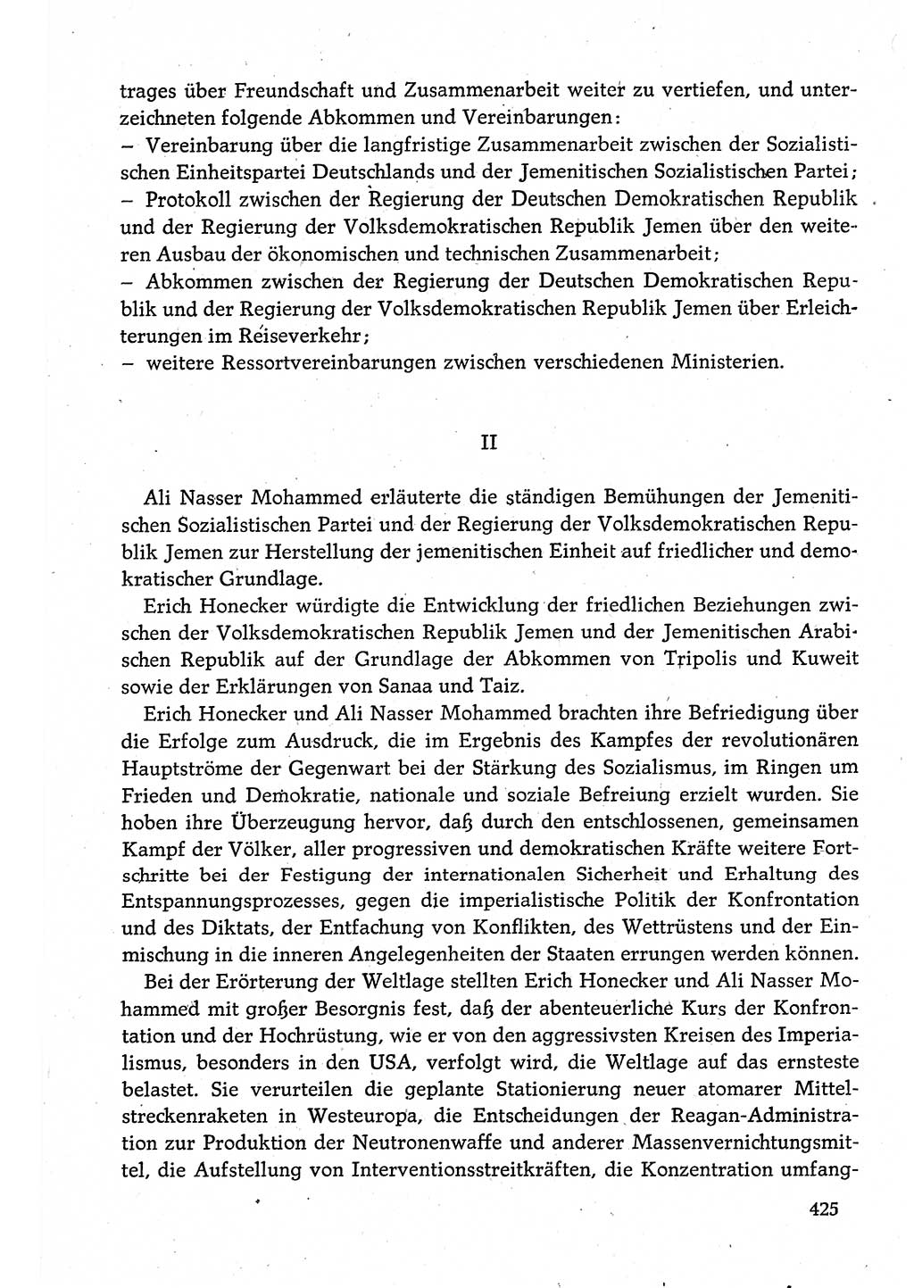 Dokumente der Sozialistischen Einheitspartei Deutschlands (SED) [Deutsche Demokratische Republik (DDR)] 1980-1981, Seite 425 (Dok. SED DDR 1980-1981, S. 425)