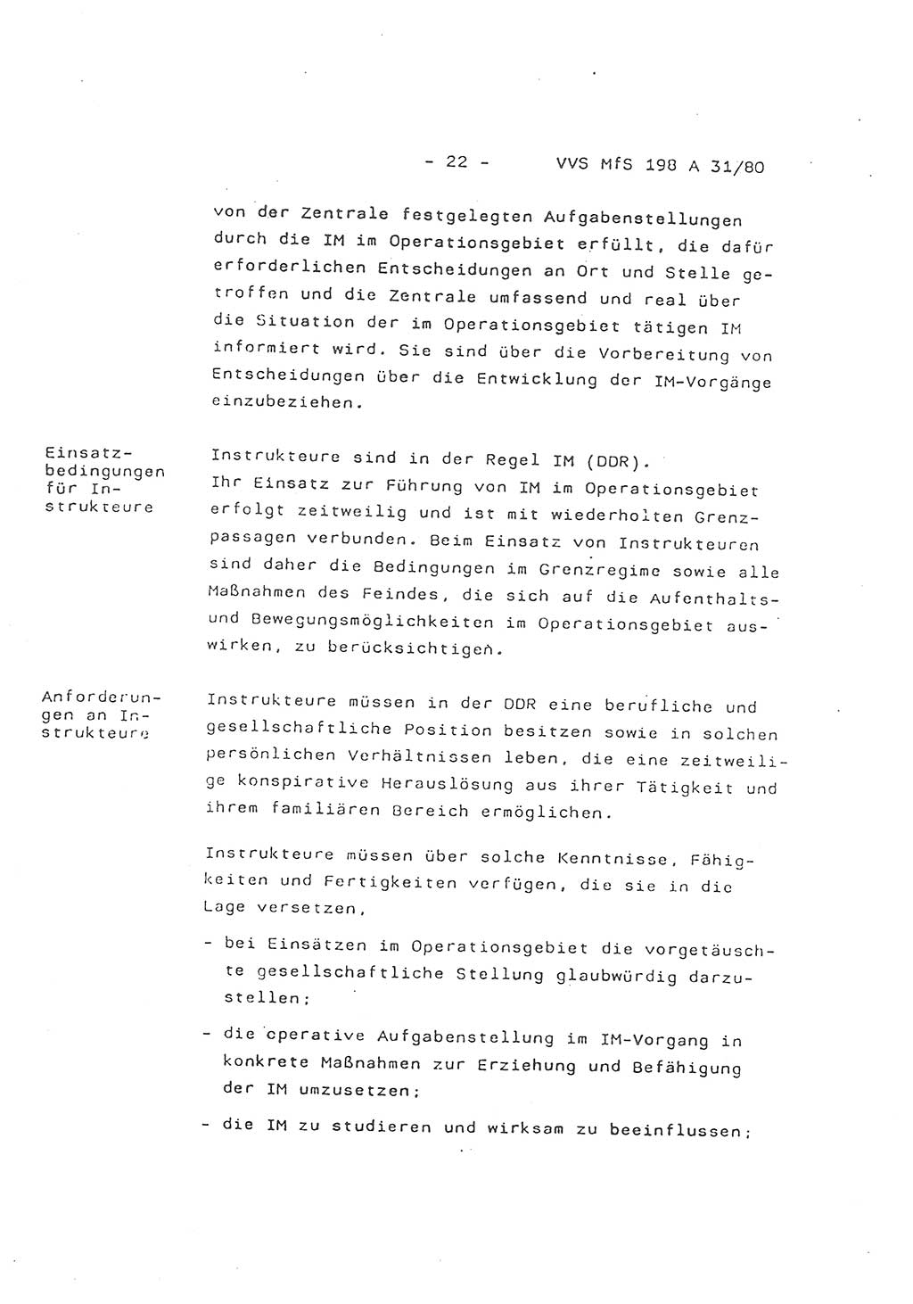 2. Kommentar zur Richtlinie 2/79, Die Anforderungen an Inoffizielle Mitarbeiter der Diensteinheiten der Aufklärung des MfS, Die IM-Kategorien, Deutsche Demokratische Republik (DDR), Ministerium für Staatssicherheit (MfS), Hauptverwaltung A (HV A), Vertrauliche Verschlußsache (VVS) 198 A 31/80, Berlin 1980, Blatt 22 (Komm. RL 2/79 DDR MfS HV A VVS 198 A 31/80 1980, Bl. 22)