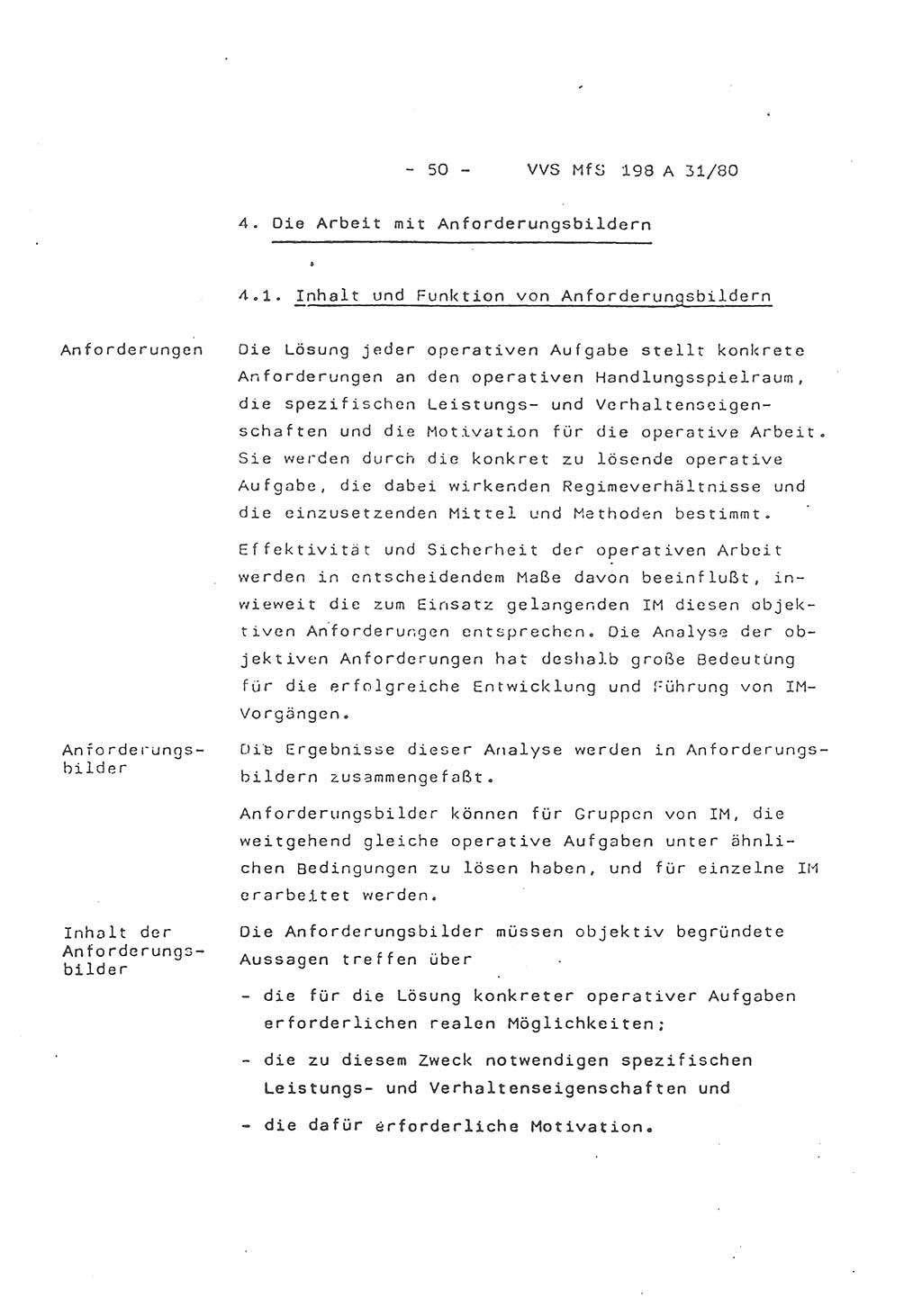 2. Kommentar zur Richtlinie 2/79, Die Anforderungen an Inoffizielle Mitarbeiter der Diensteinheiten der Aufklärung des MfS, Die IM-Kategorien, Deutsche Demokratische Republik (DDR), Ministerium für Staatssicherheit (MfS), Hauptverwaltung A (HV A), Vertrauliche Verschlußsache (VVS) 198 A 31/80, Berlin 1980, Blatt 50 (Komm. RL 2/79 DDR MfS HV A VVS 198 A 31/80 1980, Bl. 50)