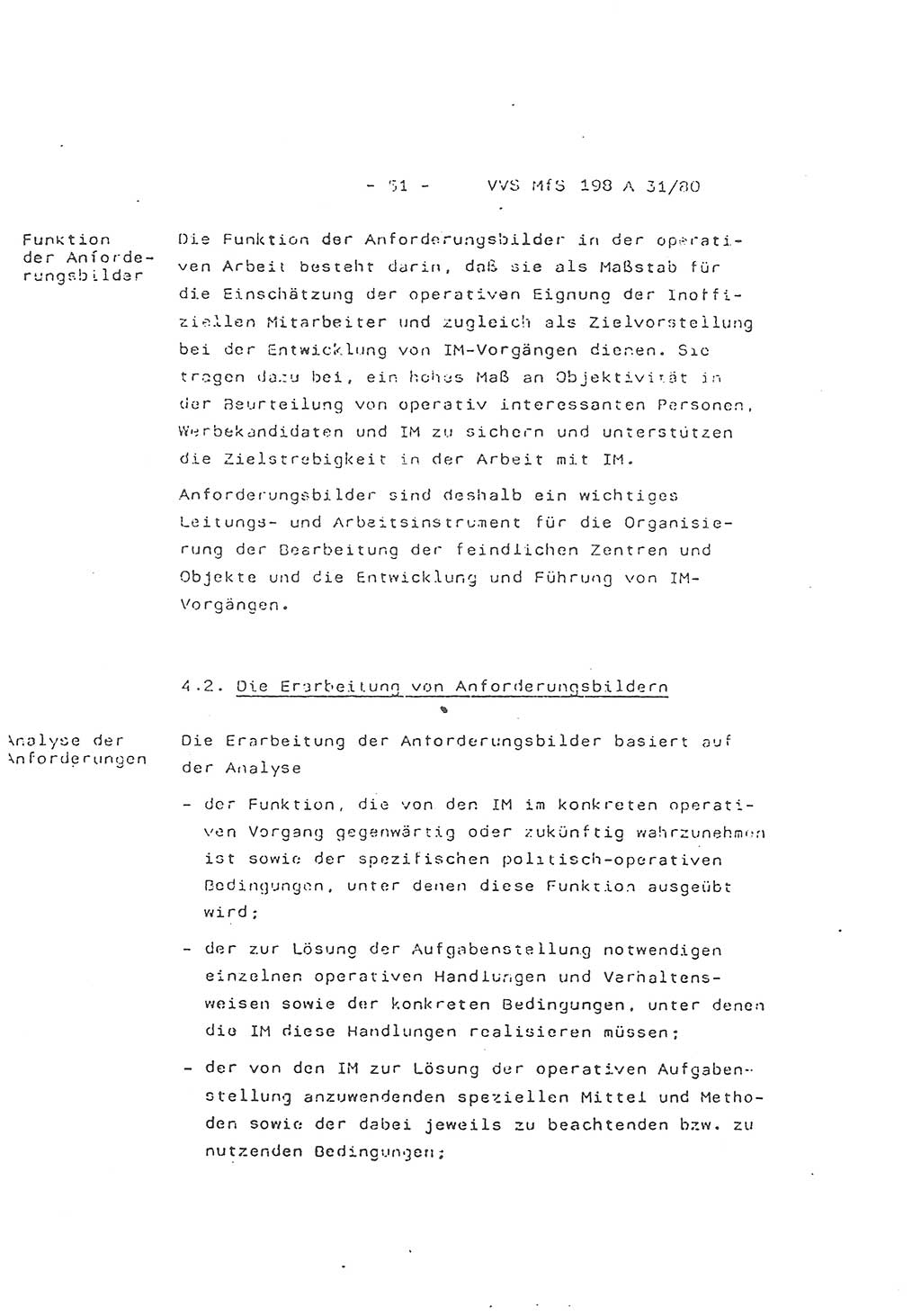 2. Kommentar zur Richtlinie 2/79, Die Anforderungen an Inoffizielle Mitarbeiter der Diensteinheiten der Aufklärung des MfS, Die IM-Kategorien, Deutsche Demokratische Republik (DDR), Ministerium für Staatssicherheit (MfS), Hauptverwaltung A (HV A), Vertrauliche Verschlußsache (VVS) 198 A 31/80, Berlin 1980, Blatt 51 (Komm. RL 2/79 DDR MfS HV A VVS 198 A 31/80 1980, Bl. 51)