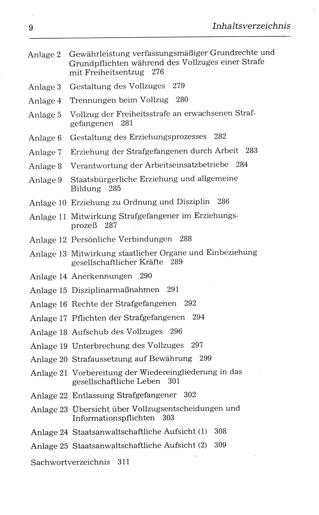 Kommentar zum Strafvollzugsgesetz [(StVG) Deutsche Demokratische Republik (DDR)] 1980, Seite 9 (Komm. StVG DDR 1980, S. 9)