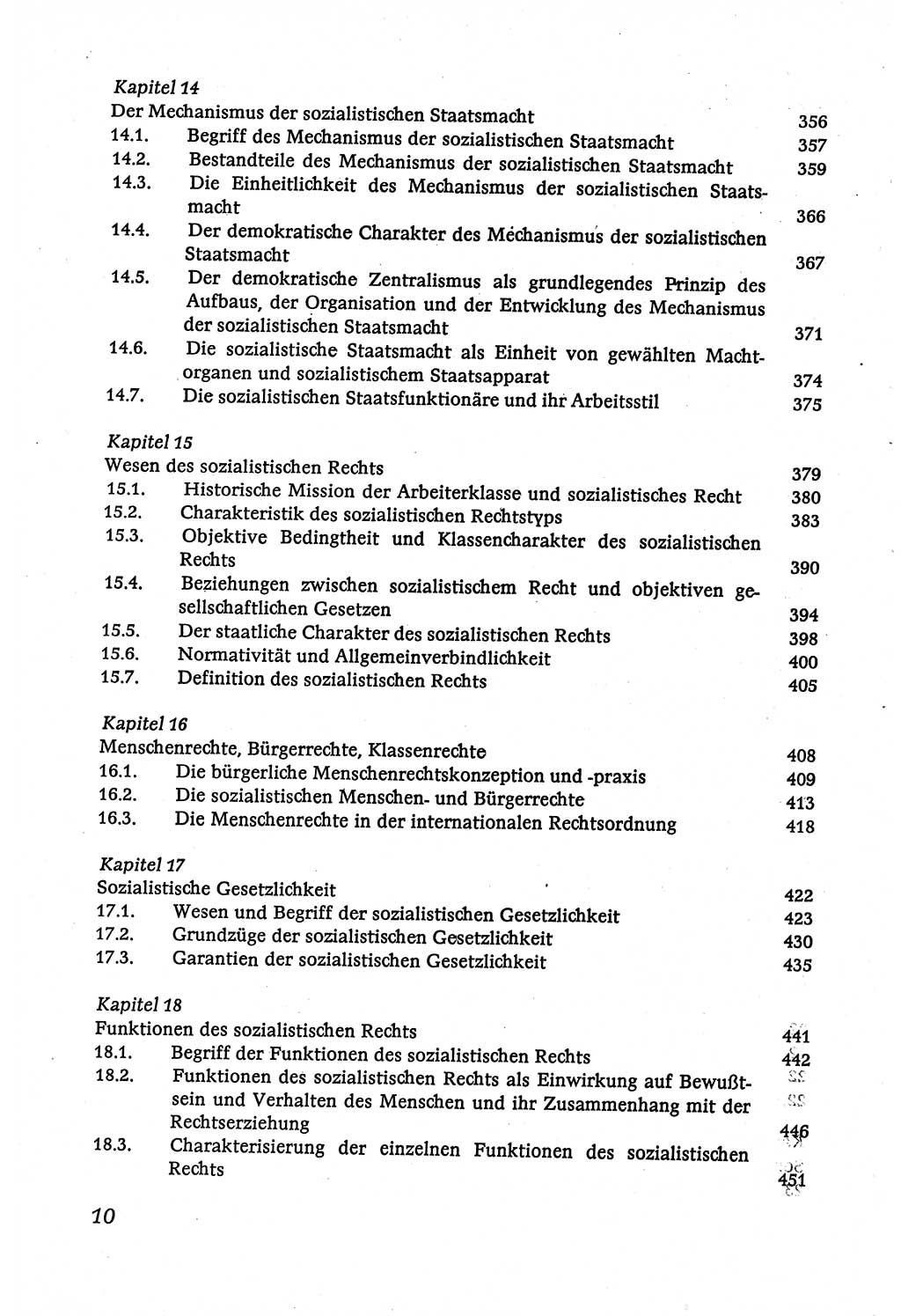 Marxistisch-leninistische (ML) Staats- und Rechtstheorie [Deutsche Demokratische Republik (DDR)], Lehrbuch 1980, Seite 10 (ML St.-R.-Th. DDR Lb. 1980, S. 10)