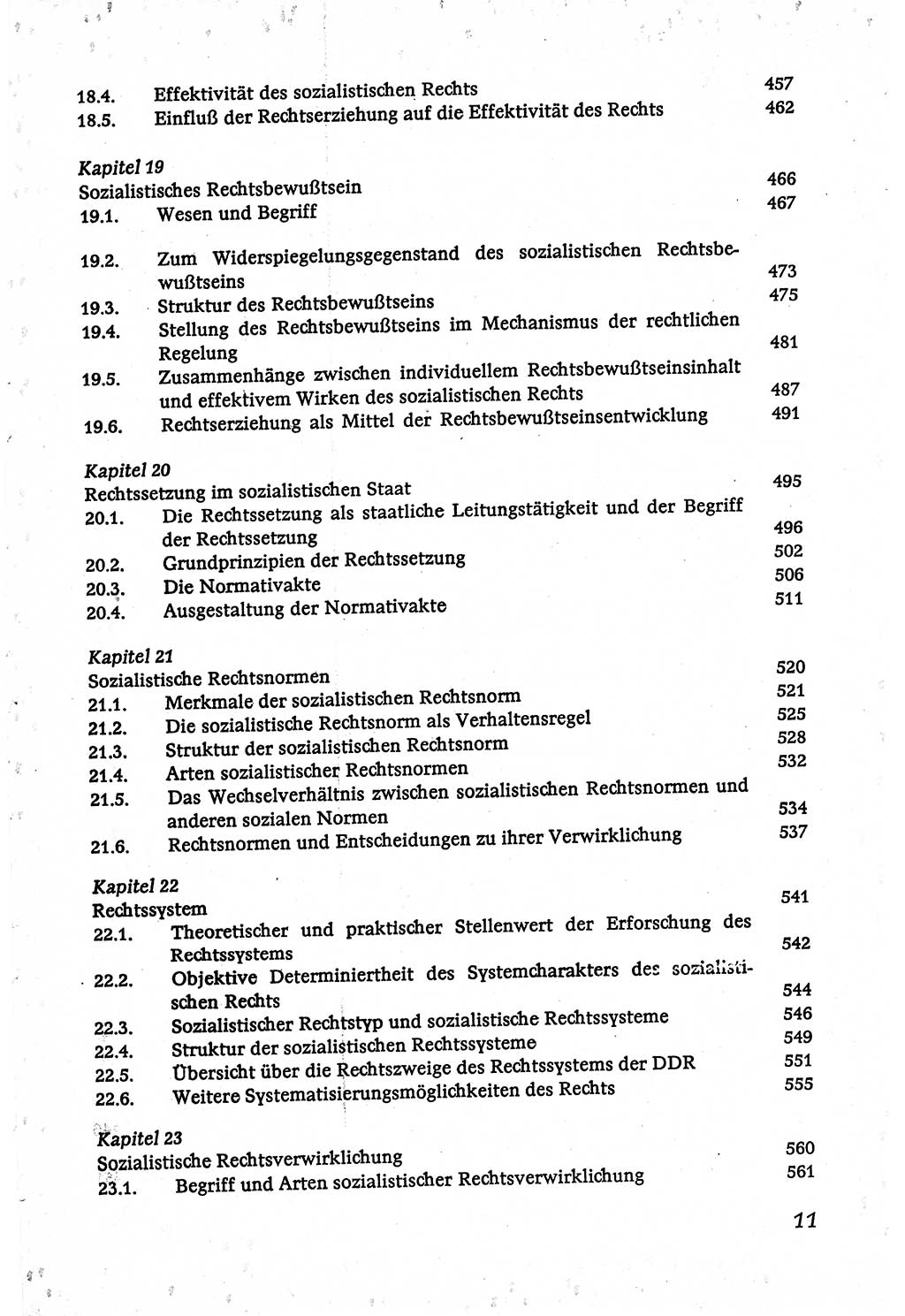 Marxistisch-leninistische (ML) Staats- und Rechtstheorie [Deutsche Demokratische Republik (DDR)], Lehrbuch 1980, Seite 11 (ML St.-R.-Th. DDR Lb. 1980, S. 11)