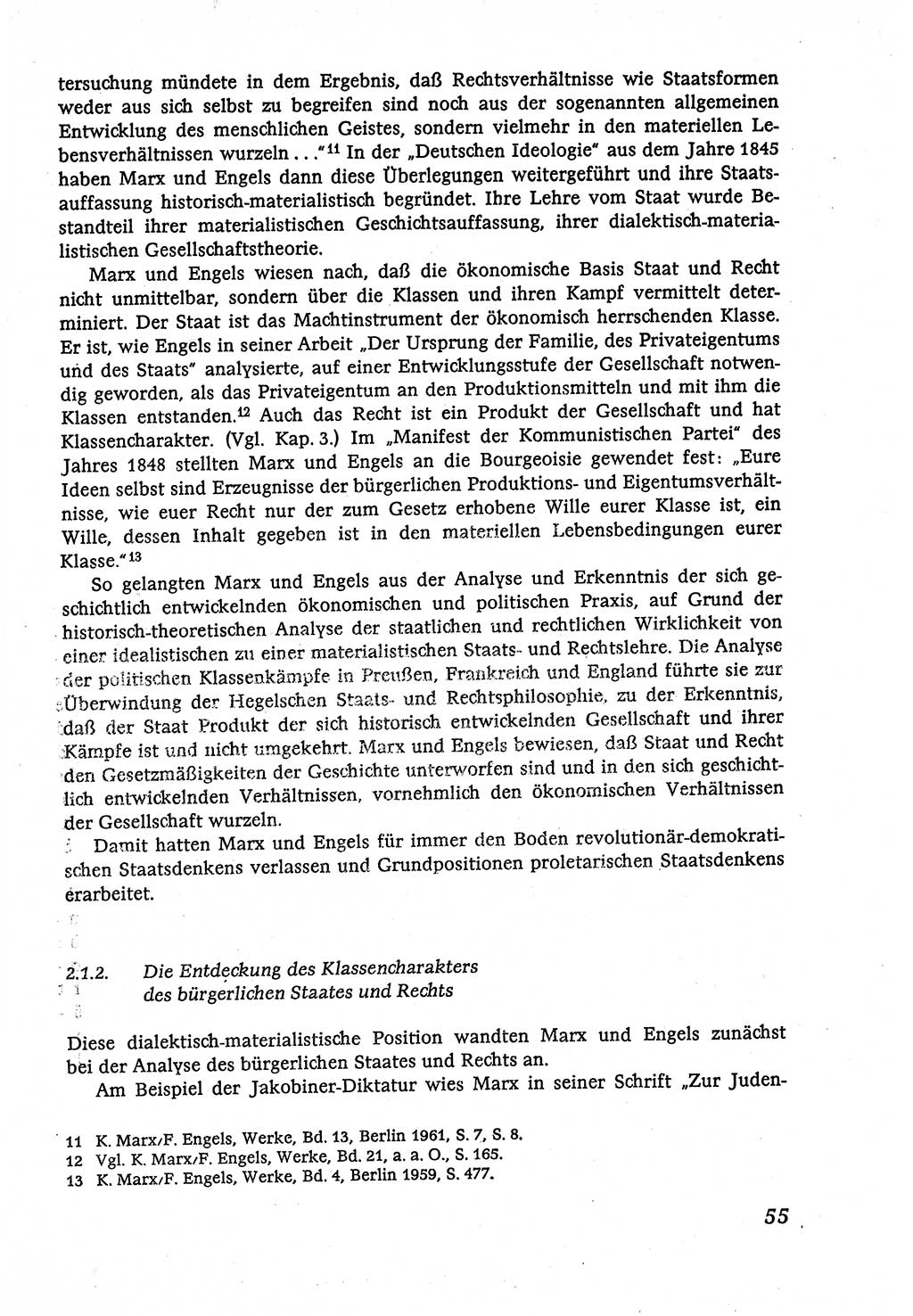 Marxistisch-leninistische (ML) Staats- und Rechtstheorie [Deutsche Demokratische Republik (DDR)], Lehrbuch 1980, Seite 55 (ML St.-R.-Th. DDR Lb. 1980, S. 55)