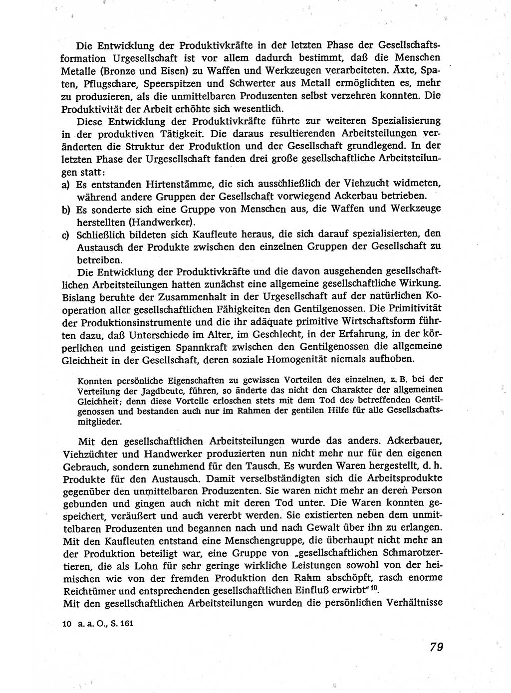 Marxistisch-leninistische (ML) Staats- und Rechtstheorie [Deutsche Demokratische Republik (DDR)], Lehrbuch 1980, Seite 79 (ML St.-R.-Th. DDR Lb. 1980, S. 79)