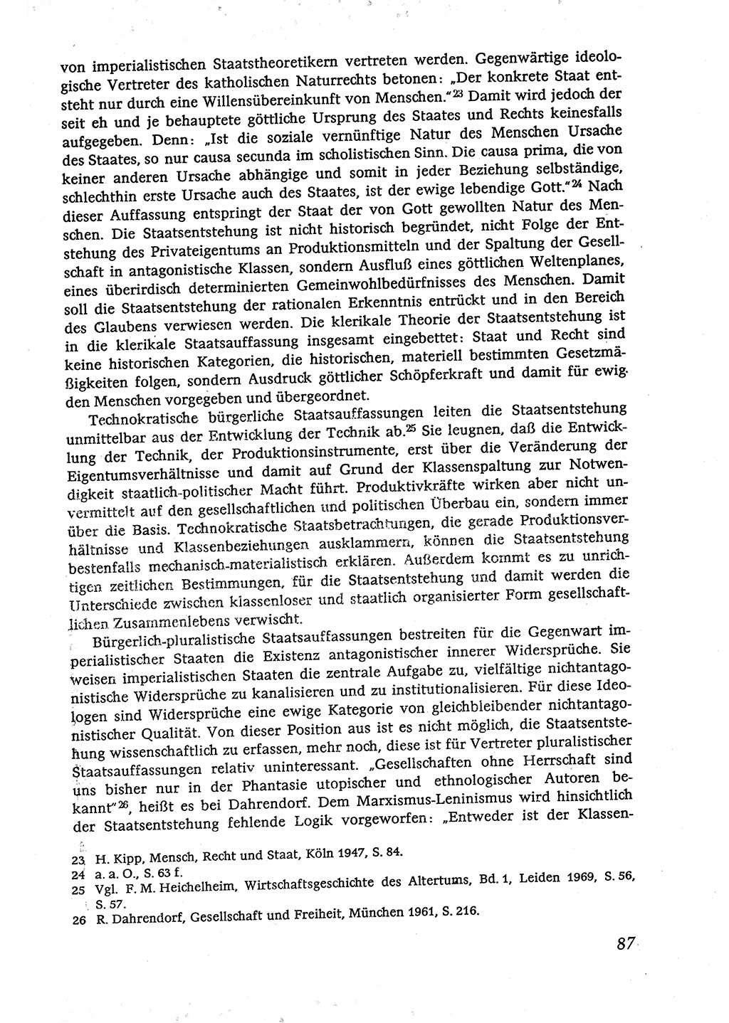 Marxistisch-leninistische (ML) Staats- und Rechtstheorie [Deutsche Demokratische Republik (DDR)], Lehrbuch 1980, Seite 87 (ML St.-R.-Th. DDR Lb. 1980, S. 87)