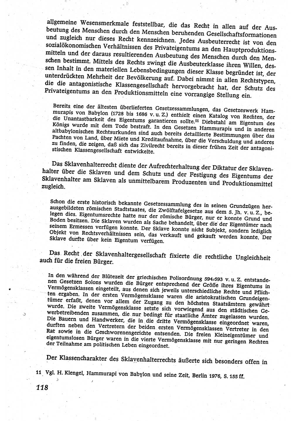 Marxistisch-leninistische (ML) Staats- und Rechtstheorie [Deutsche Demokratische Republik (DDR)], Lehrbuch 1980, Seite 118 (ML St.-R.-Th. DDR Lb. 1980, S. 118)